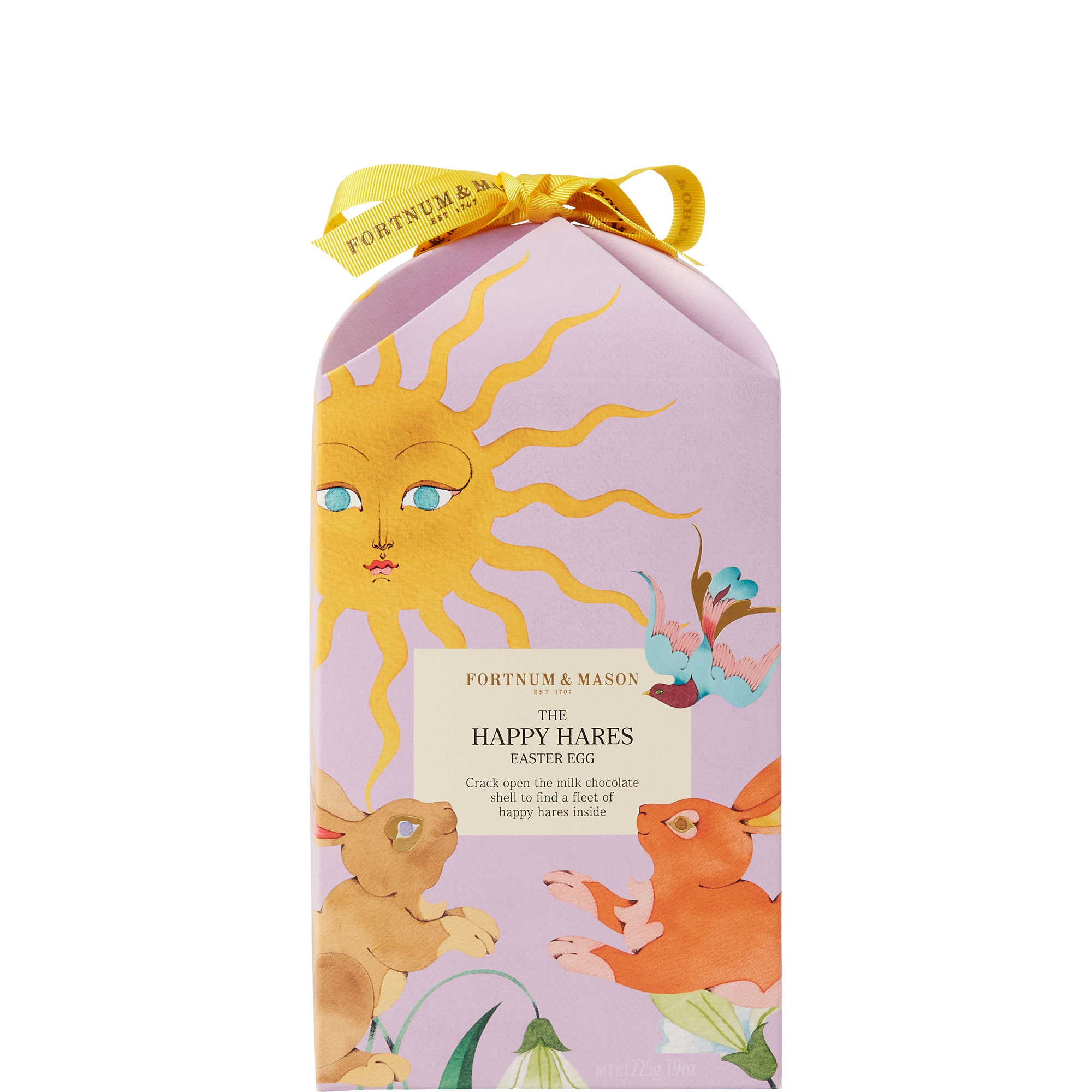The Happy Hare Milk Chocolate Easter Egg 225g