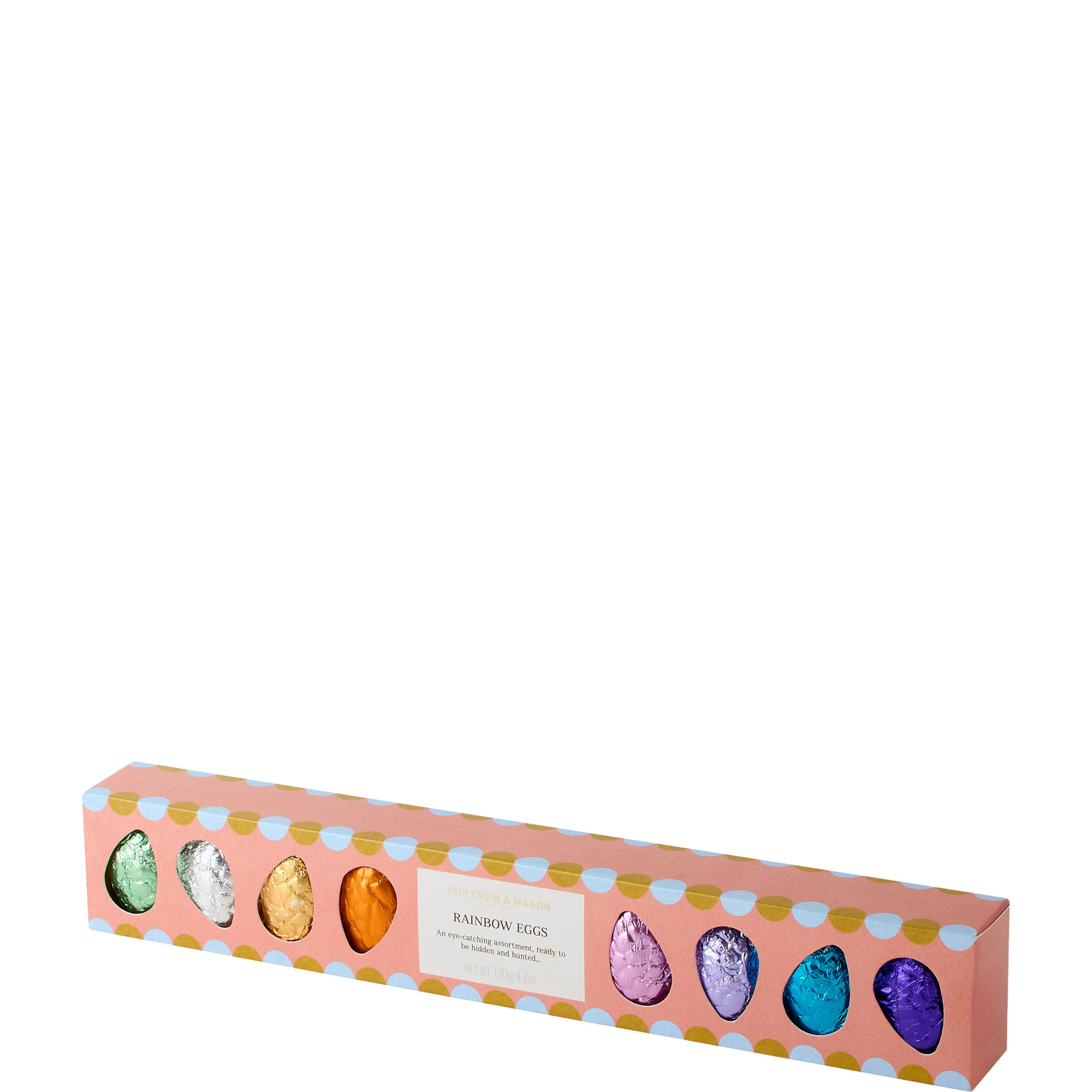 Milk Chocolate Honeycomb Rainbow Eggs 120g