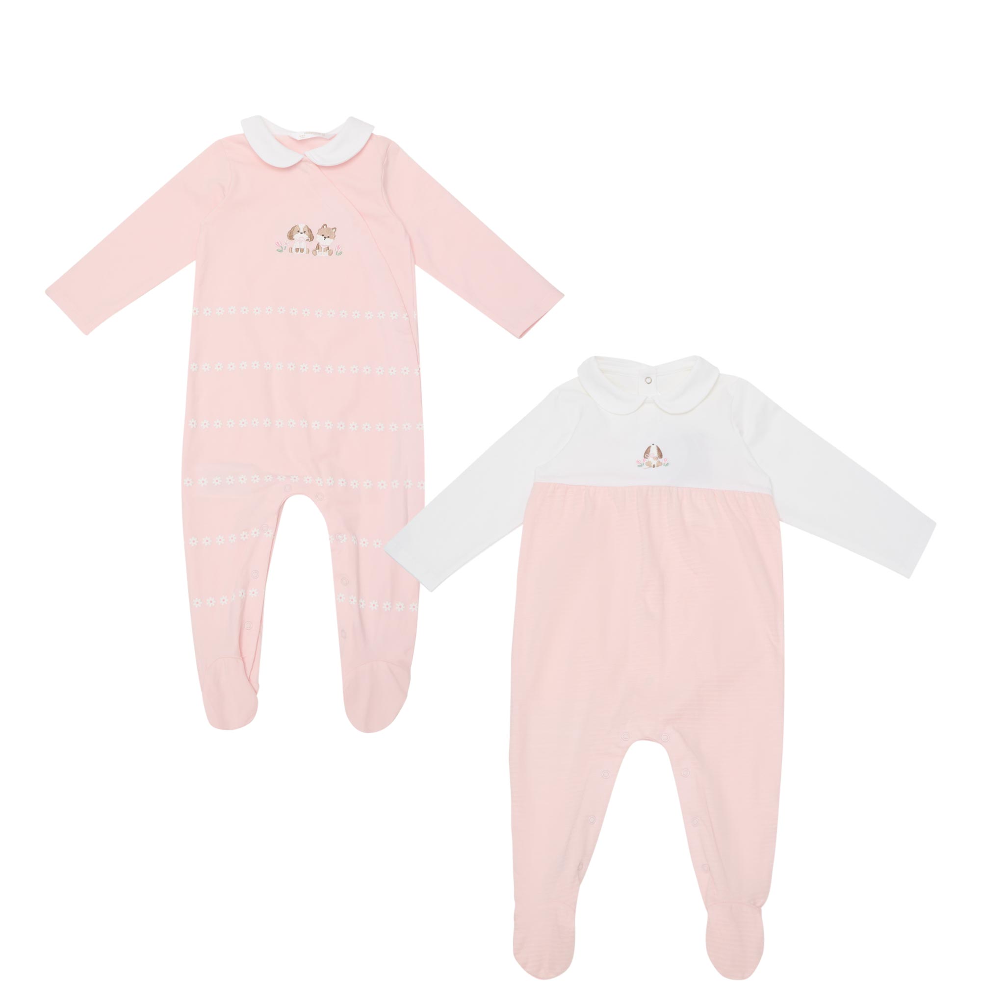 Two-Pack Animal Romper Set
