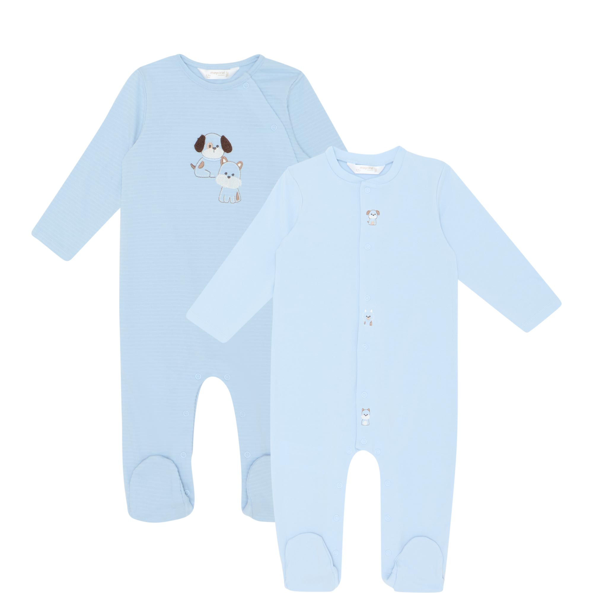 Animal Graphic Babygrow Two-Piece Set