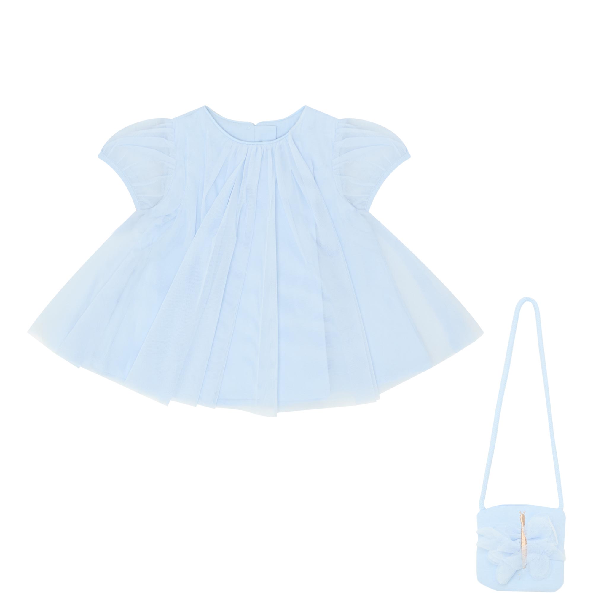 Butterfly Bag & Dress Two-Piece Set