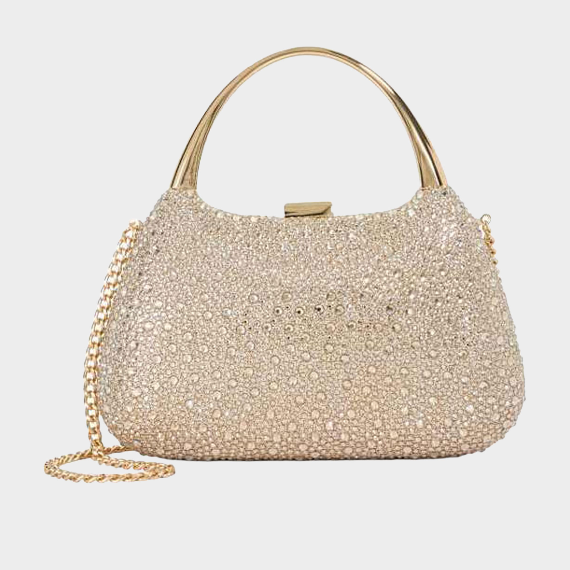 Beamings Embellished Top Handle Bag