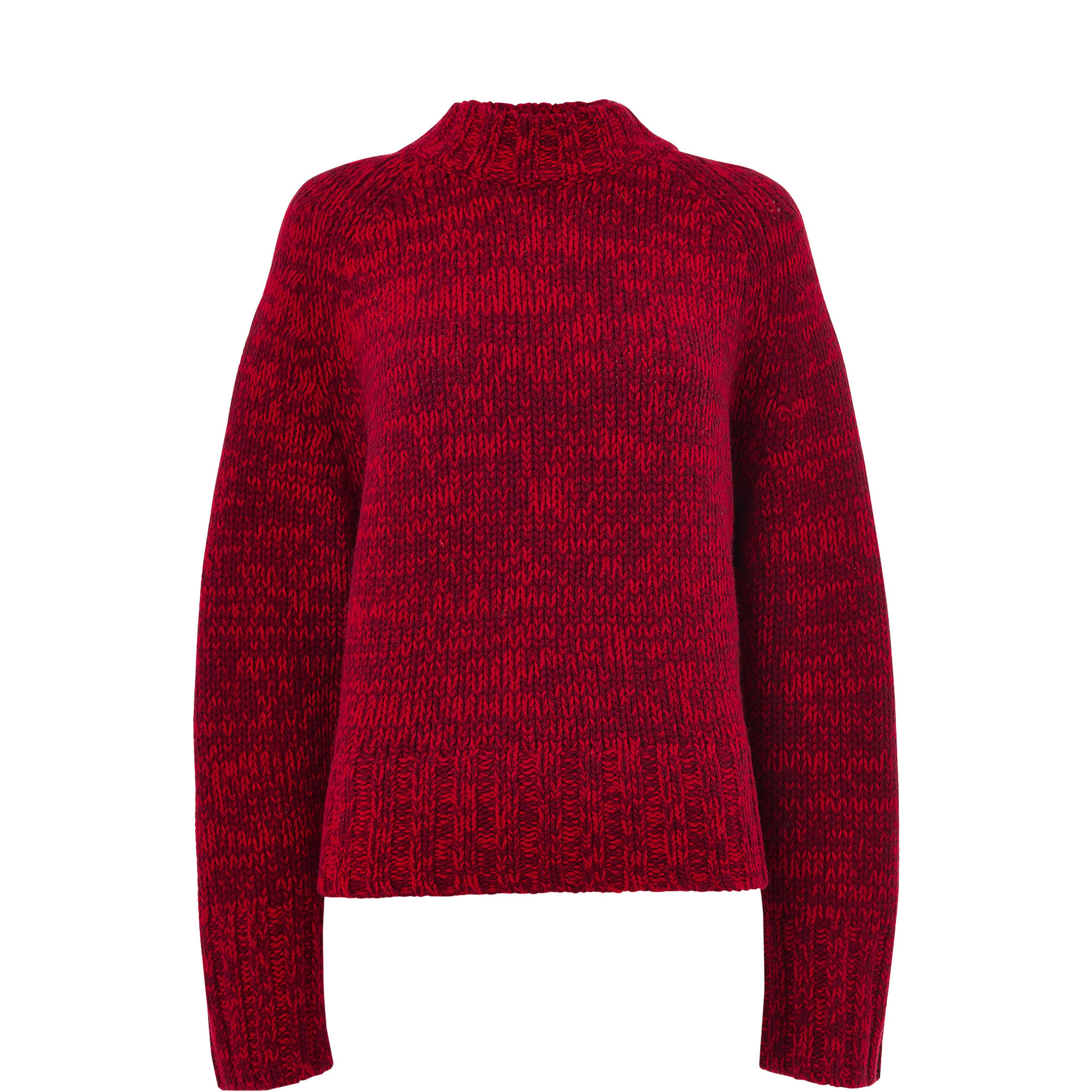 Chunky Fleck Wool Knitted Sweater