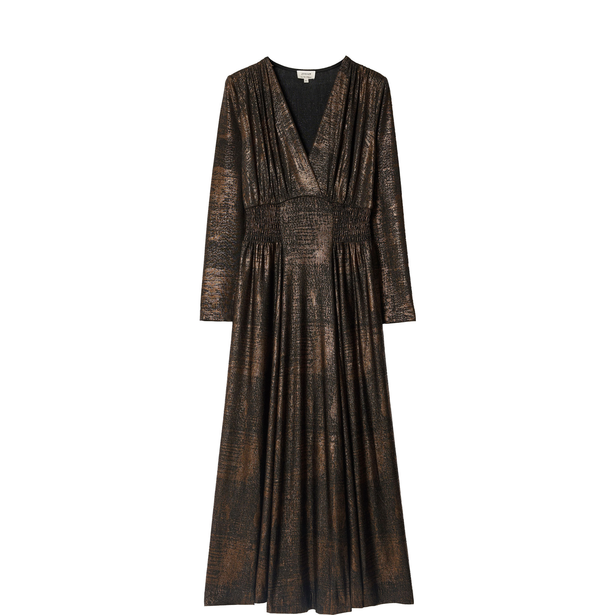 Crackle Printed Dress