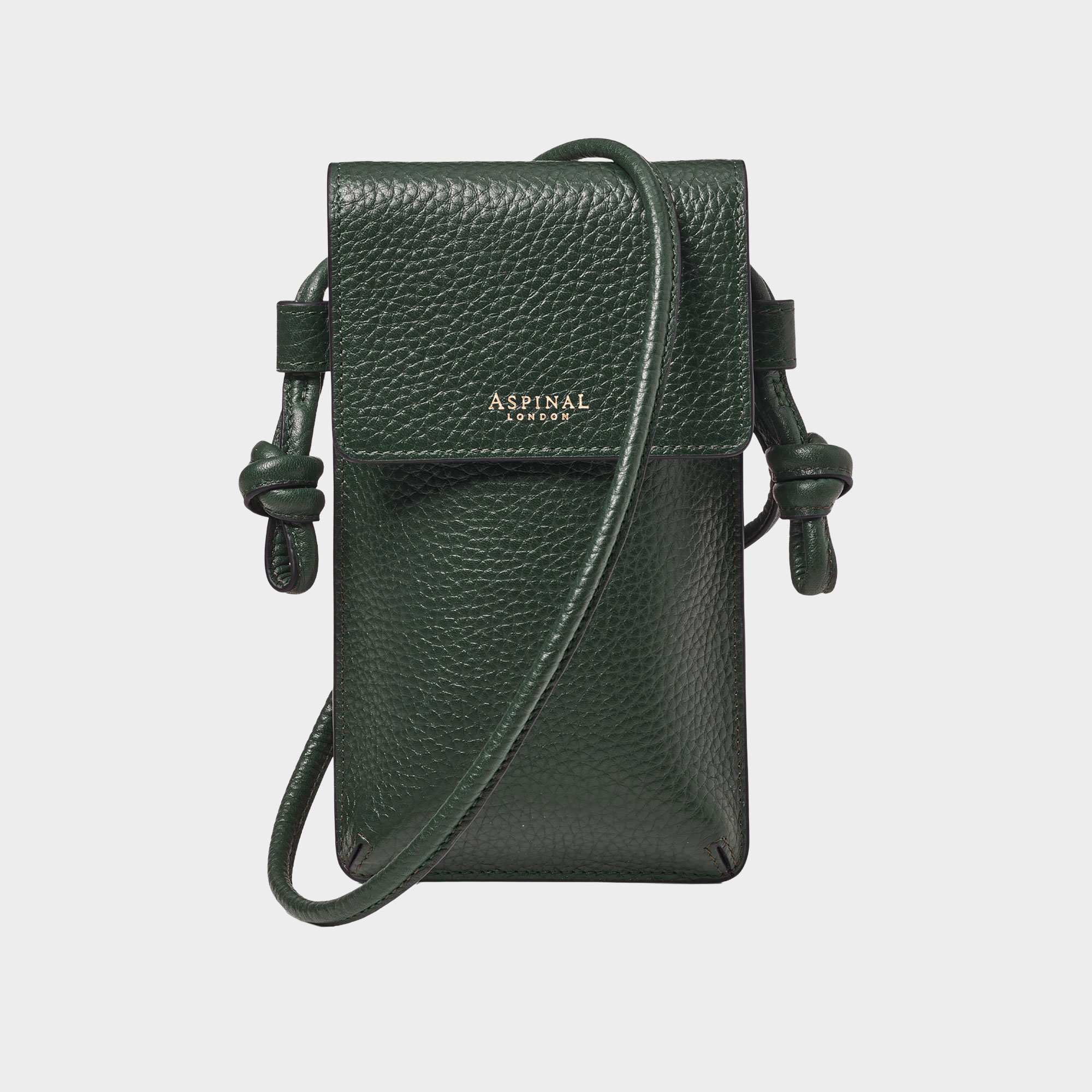 Ella Pebble Leather Phone Pouch