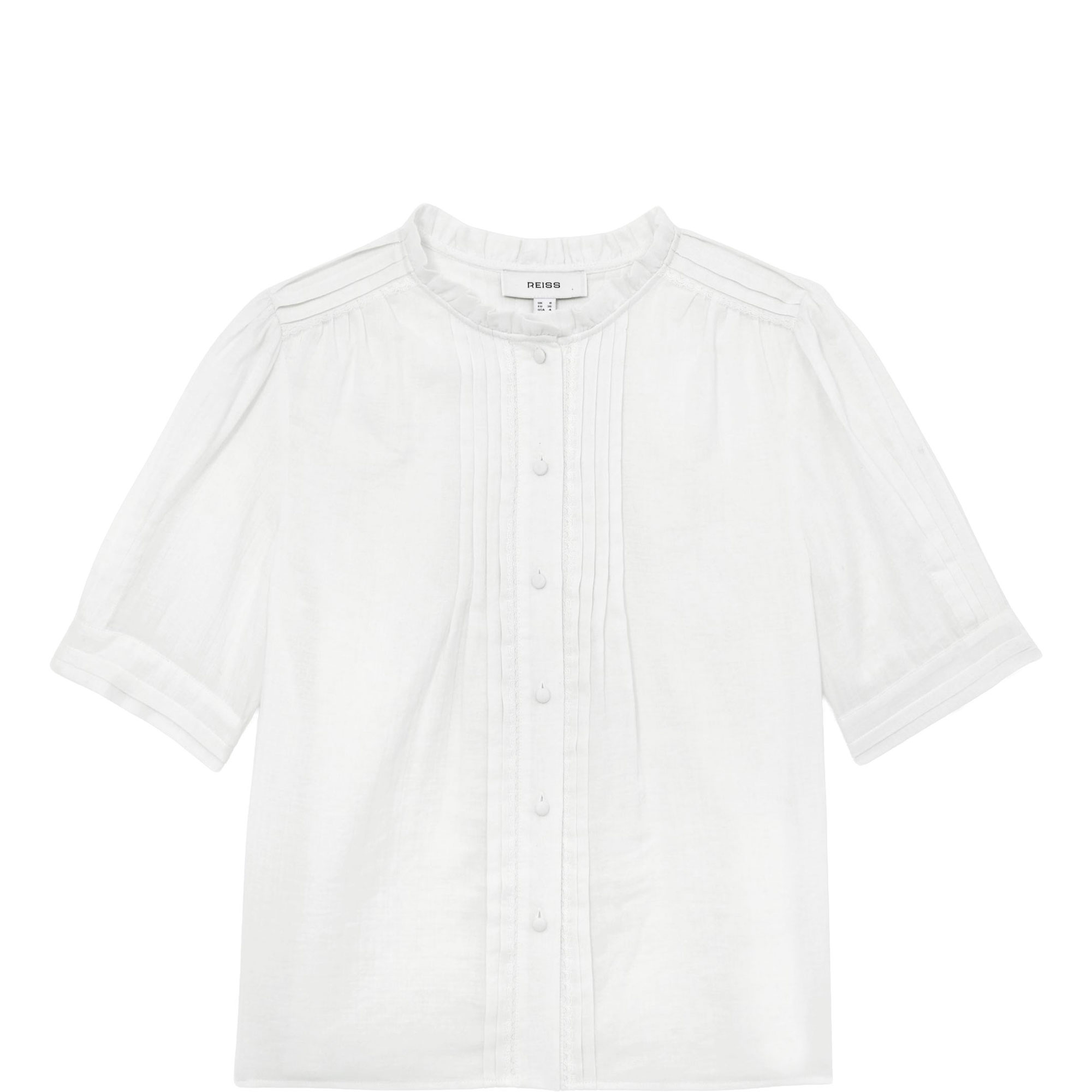 Aurelia Cheesecloth Frill Blouse