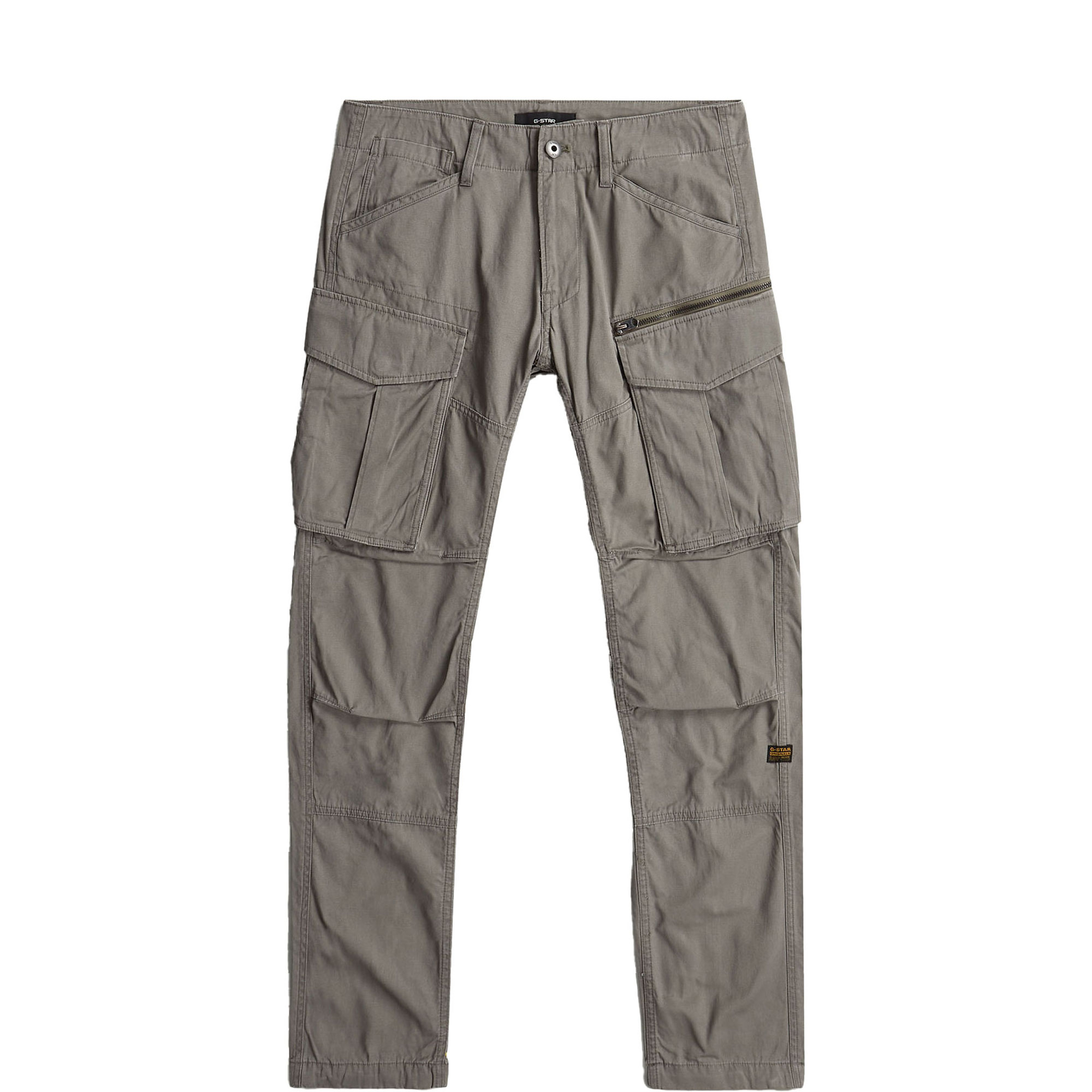 Rovic Zip 3D Low-Rise Tapered Trousers