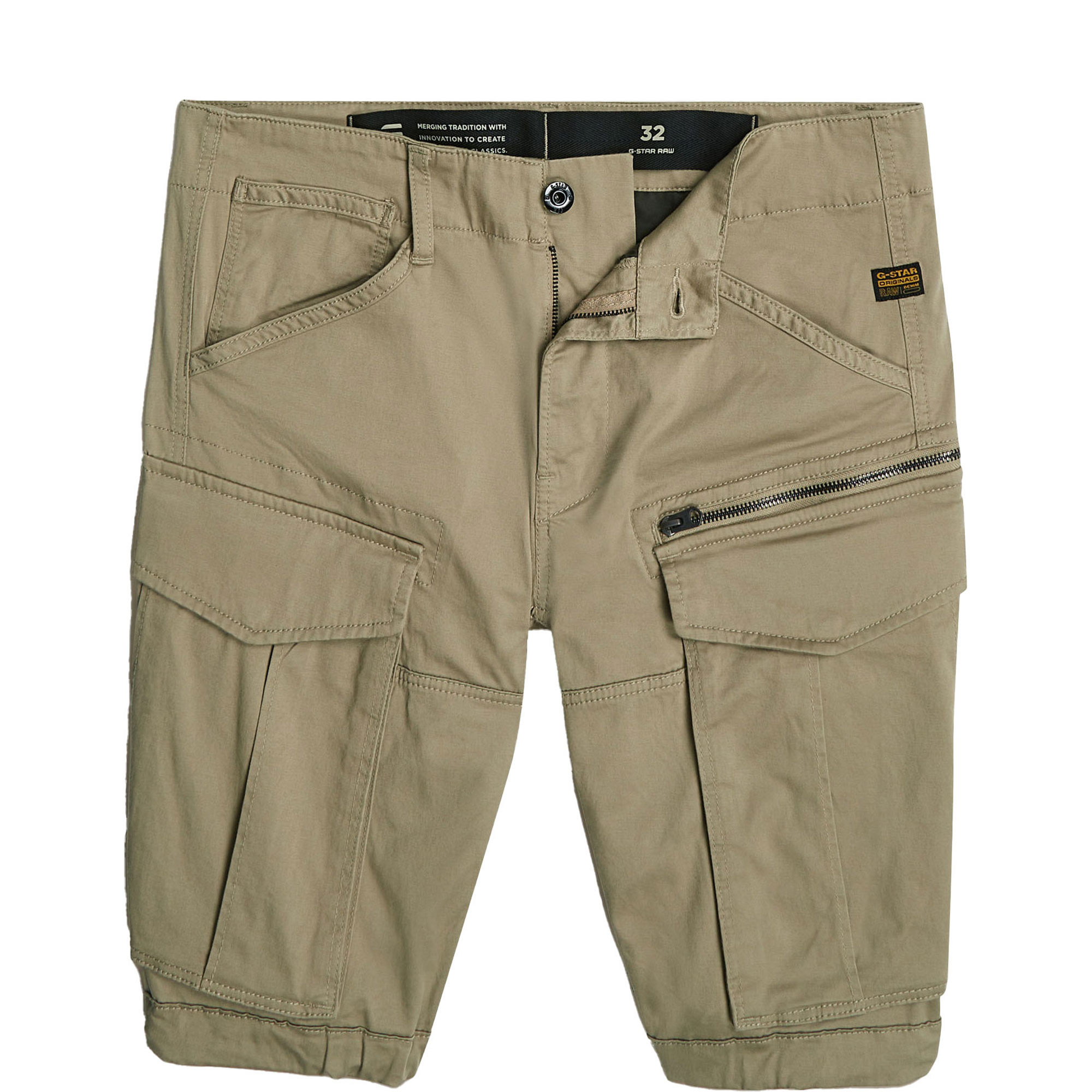 Rovic Zip Regular Cargo Shorts
