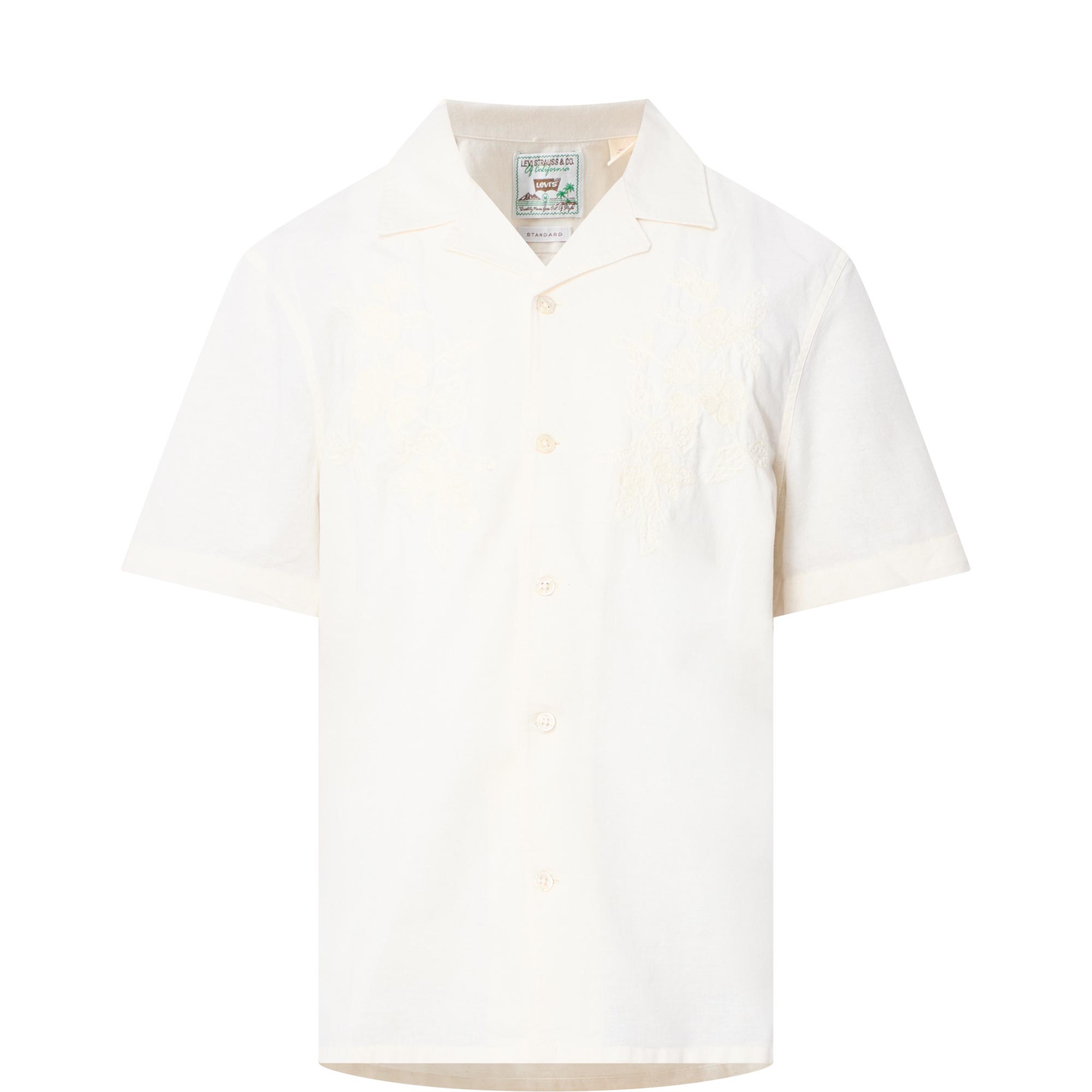 Sunset Camp Logo Floral Casual Shirt