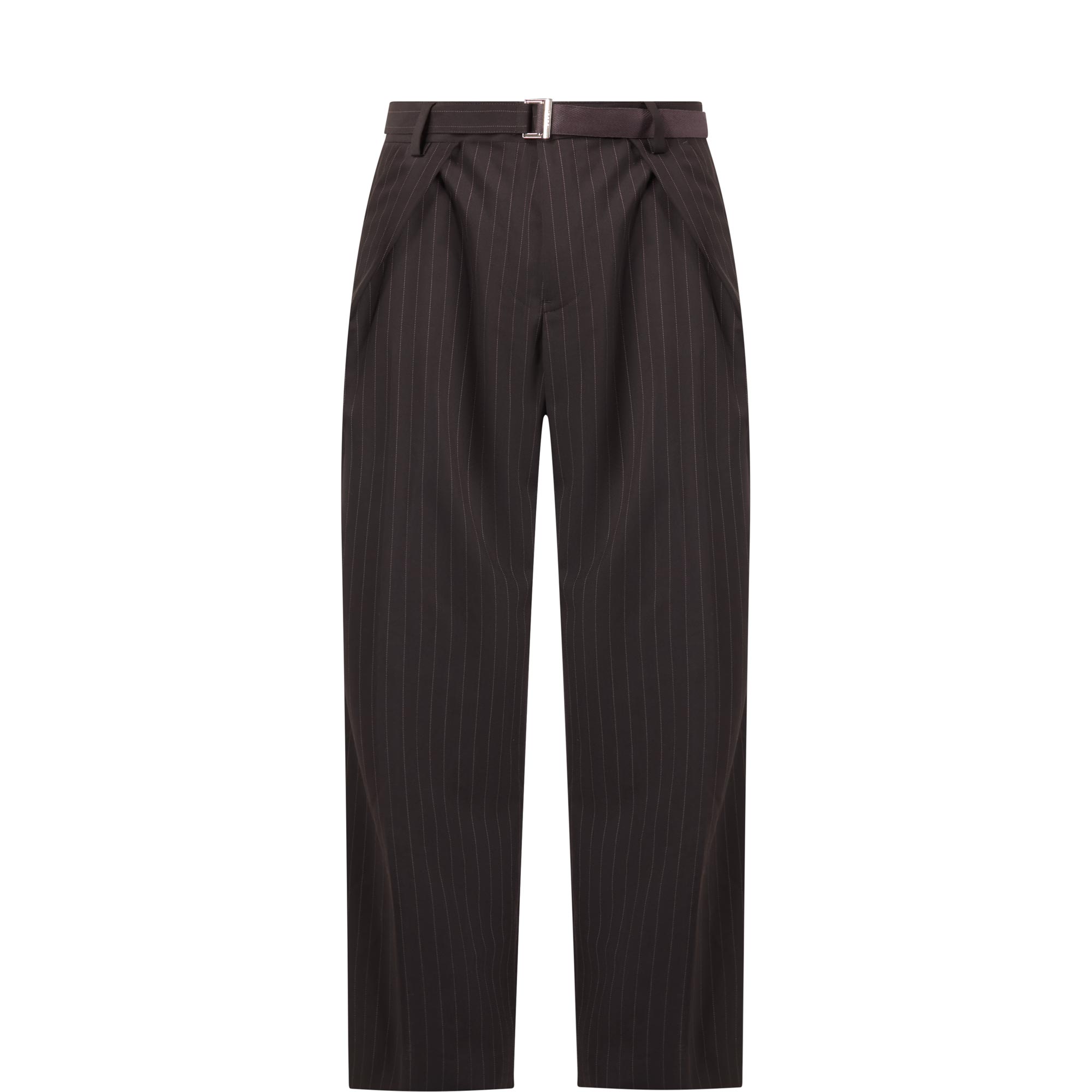 Chalk Pinstripe Trousers