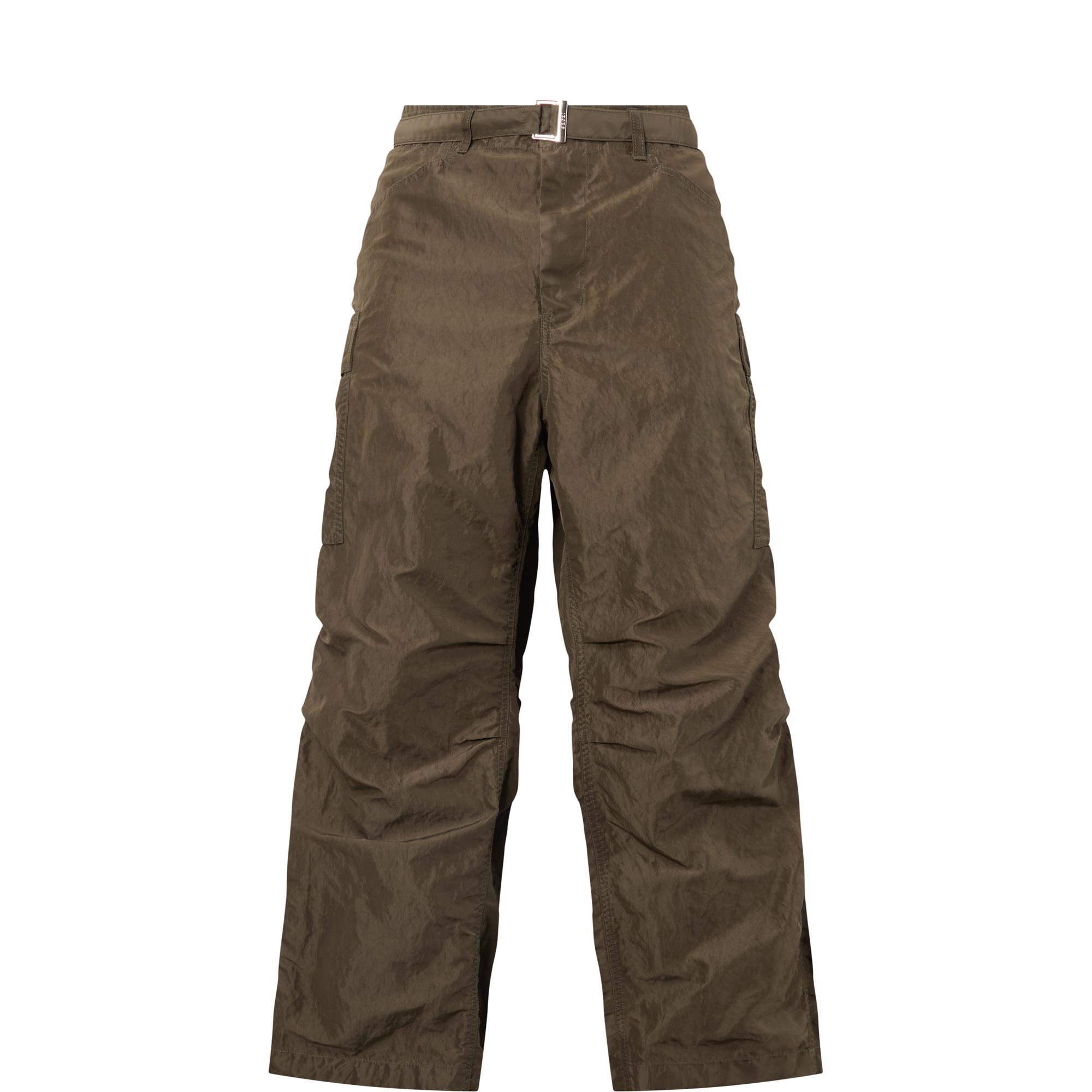 Belted Wide Leg Trousers