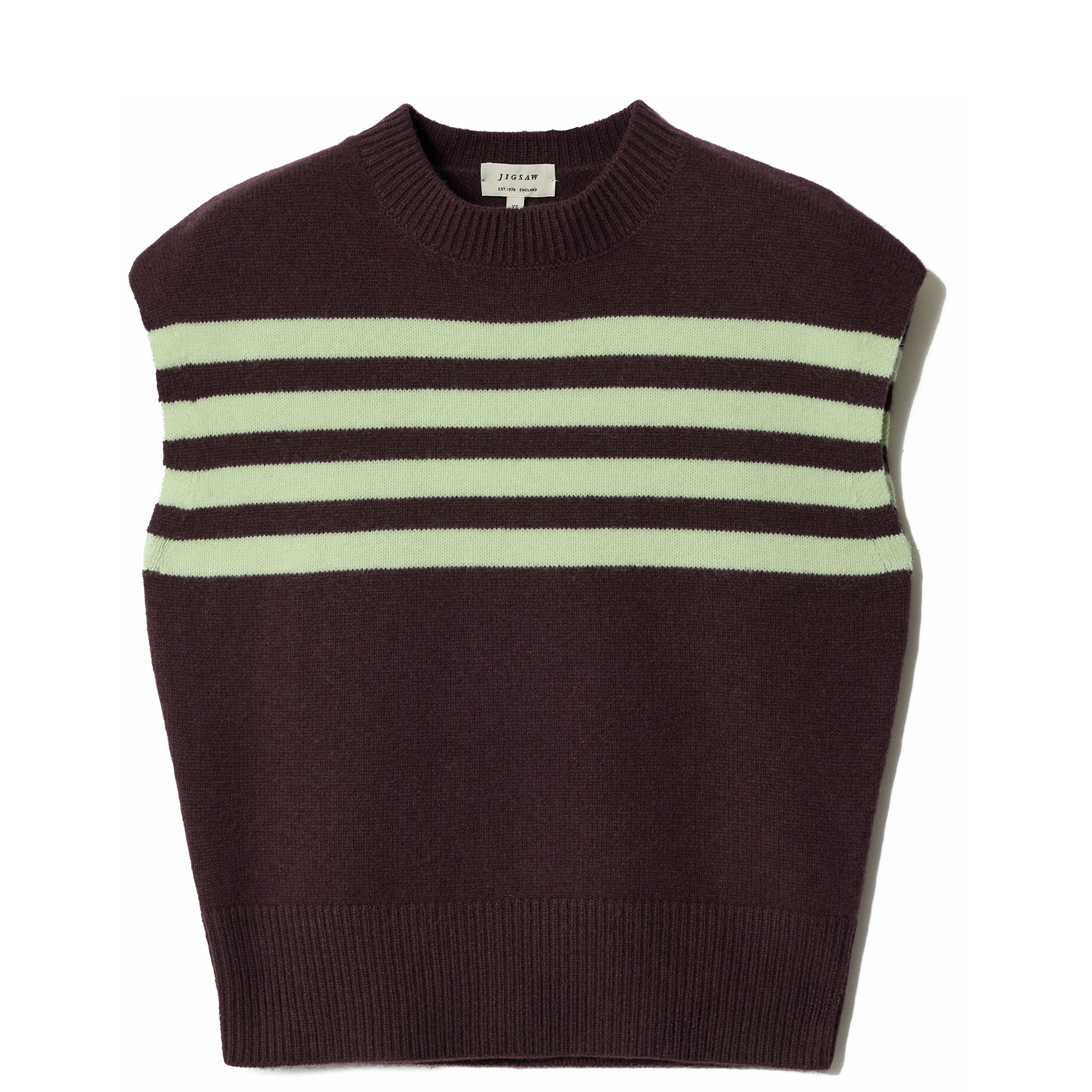 Striped Knitted Tank Top