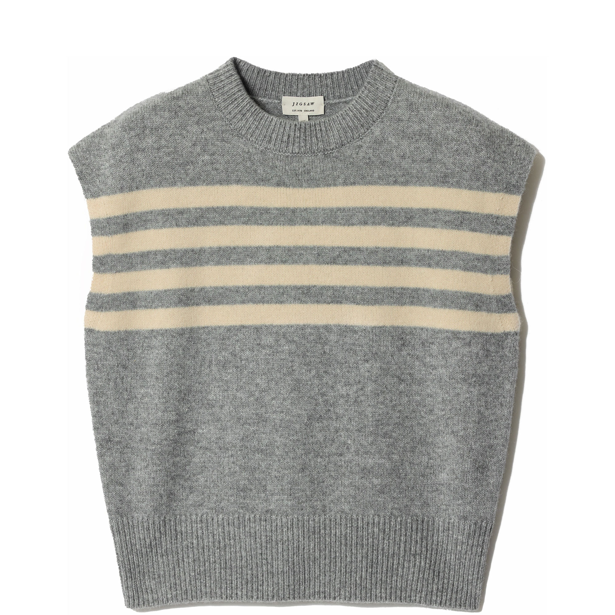 Striped Knitted Tank Top