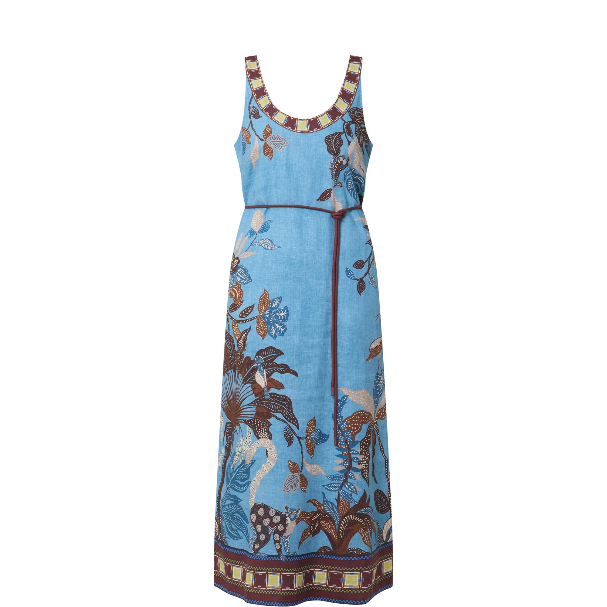 Georgie Belted Floral Dress