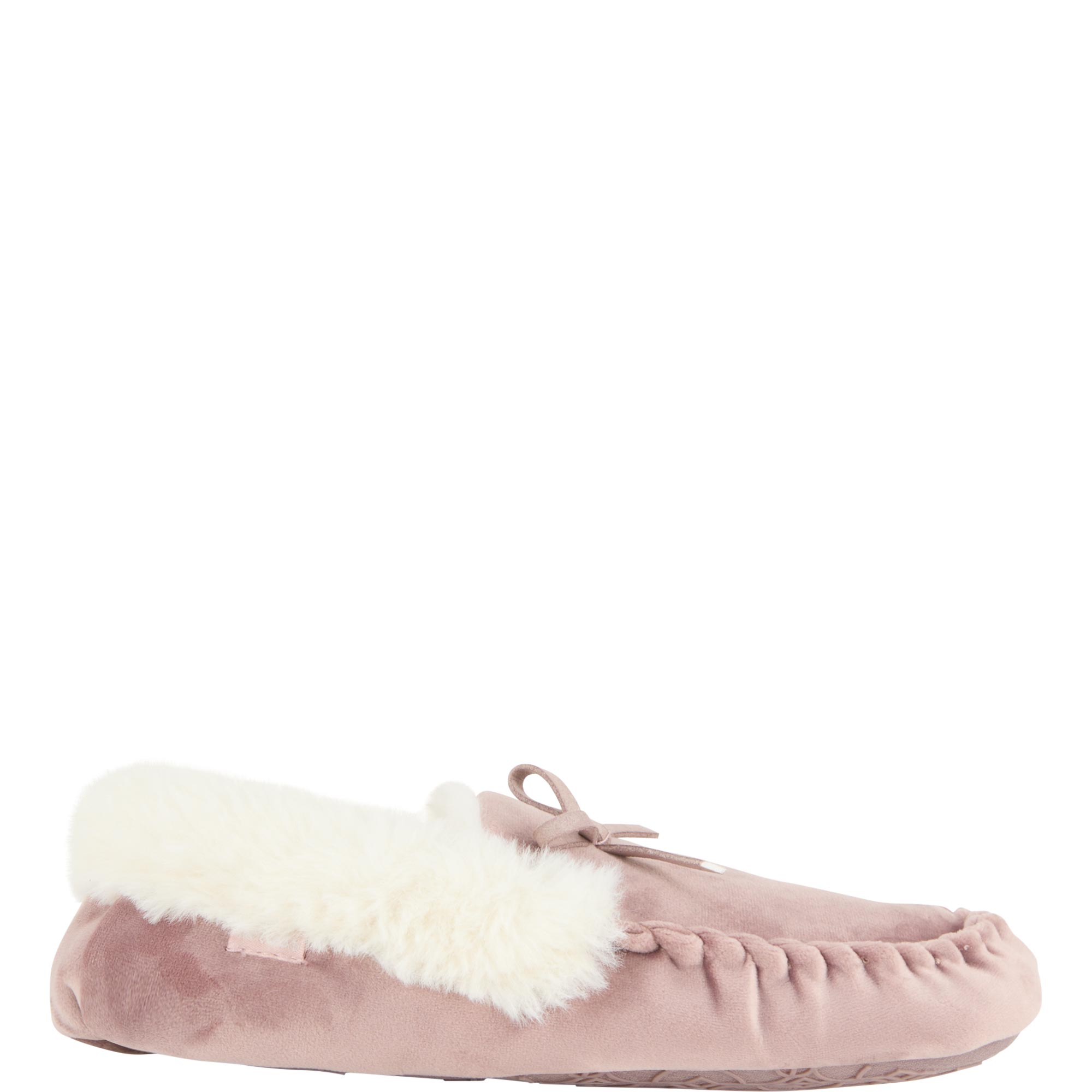 Isotoner&reg; Velour Moccasin Slippers