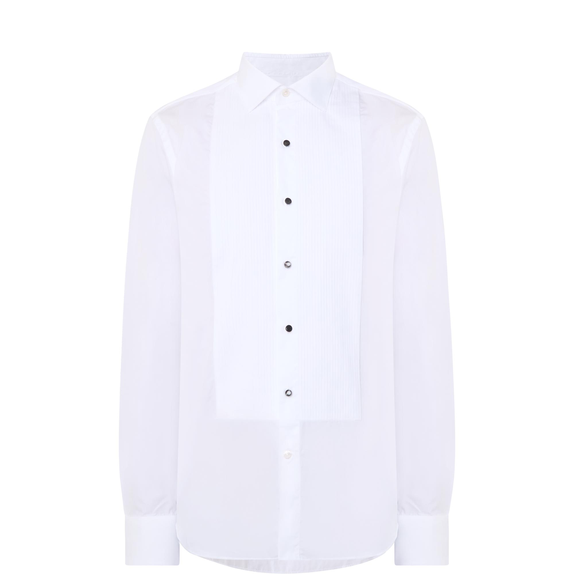 Pliss&eacute; Evening Dress Shirt