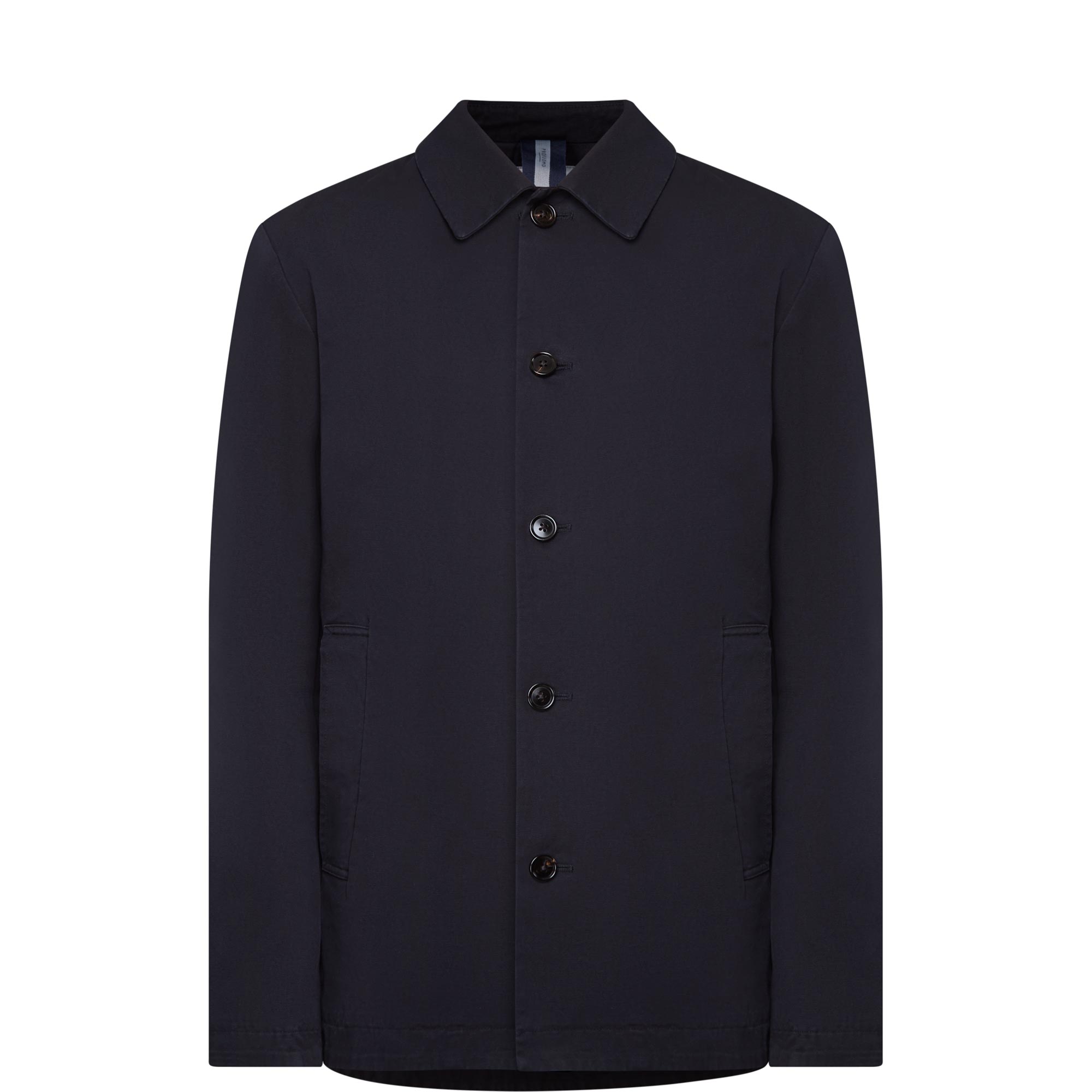 Solid Pocket Overshirt