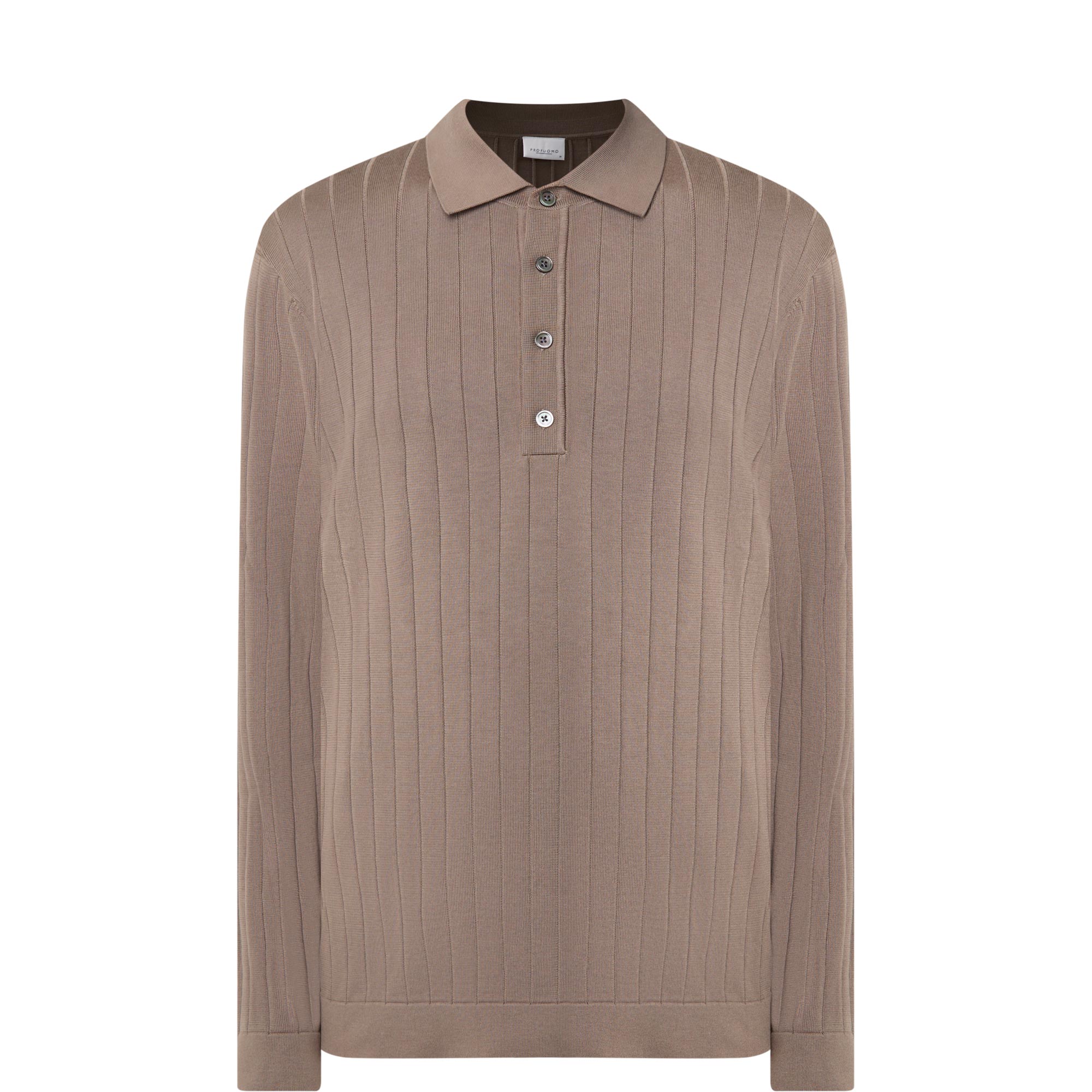 Aero Ease Rib Knit Polo Shirt