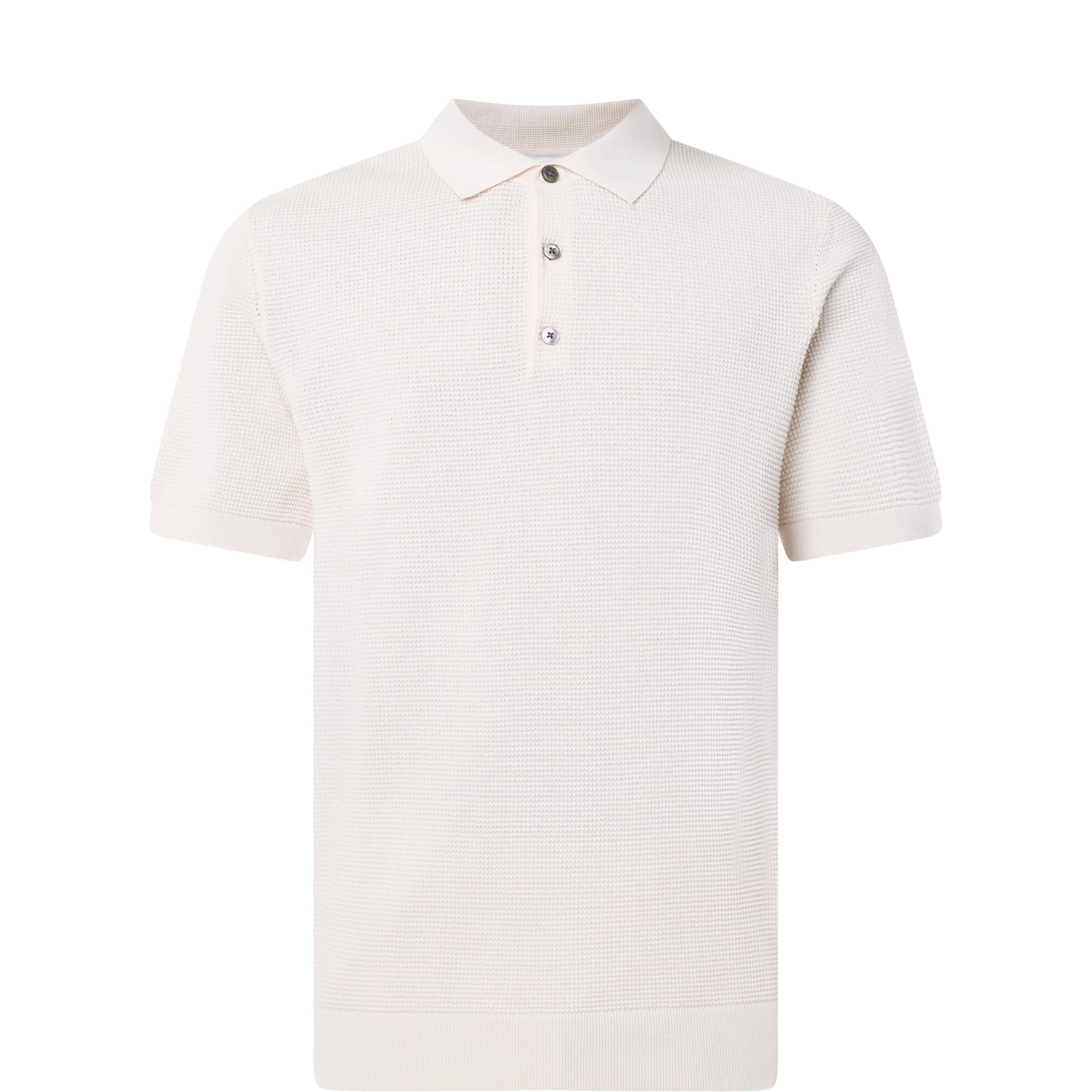 Aero Ease Waffle Knit Polo Shirt