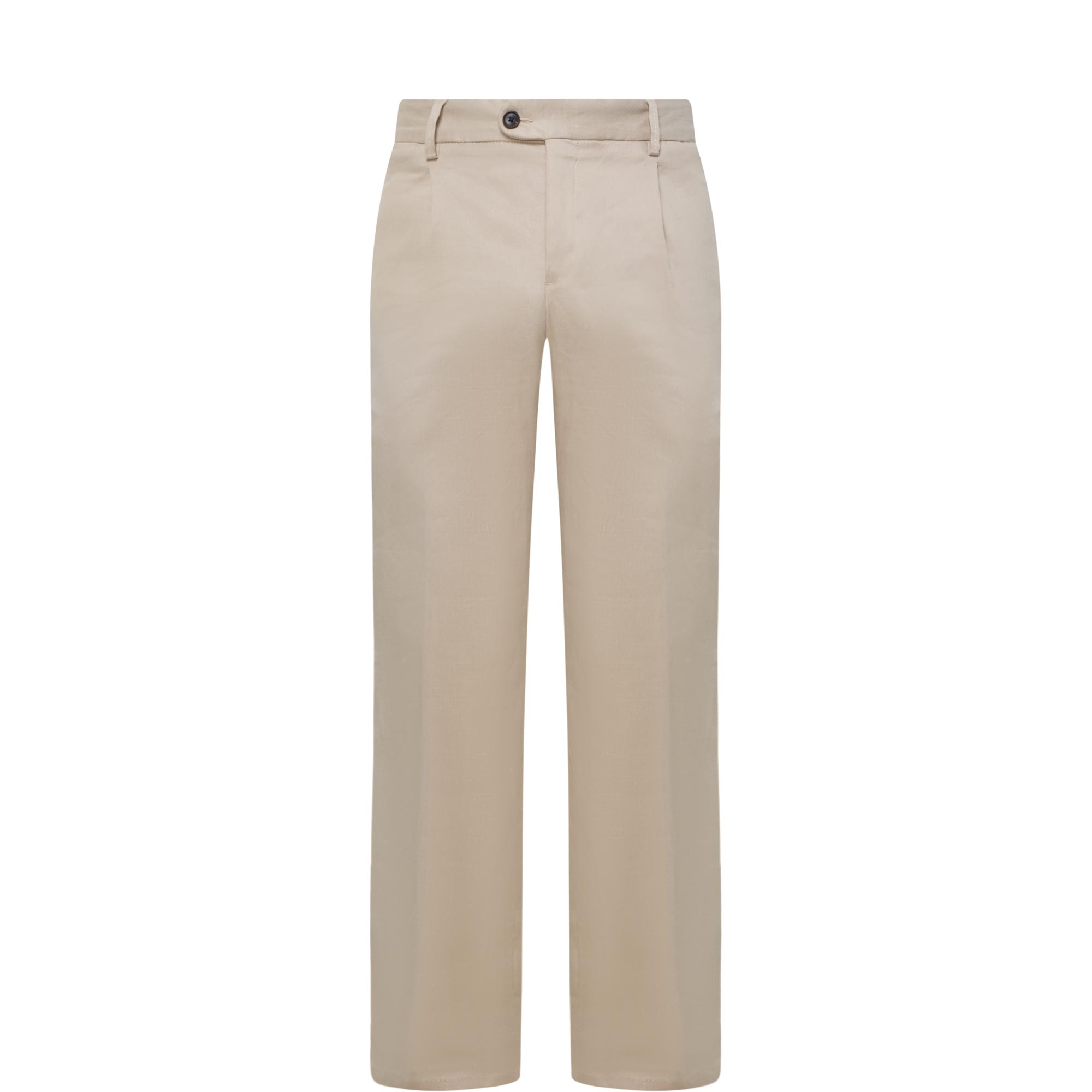 Pleated Straight Leg Trousers
