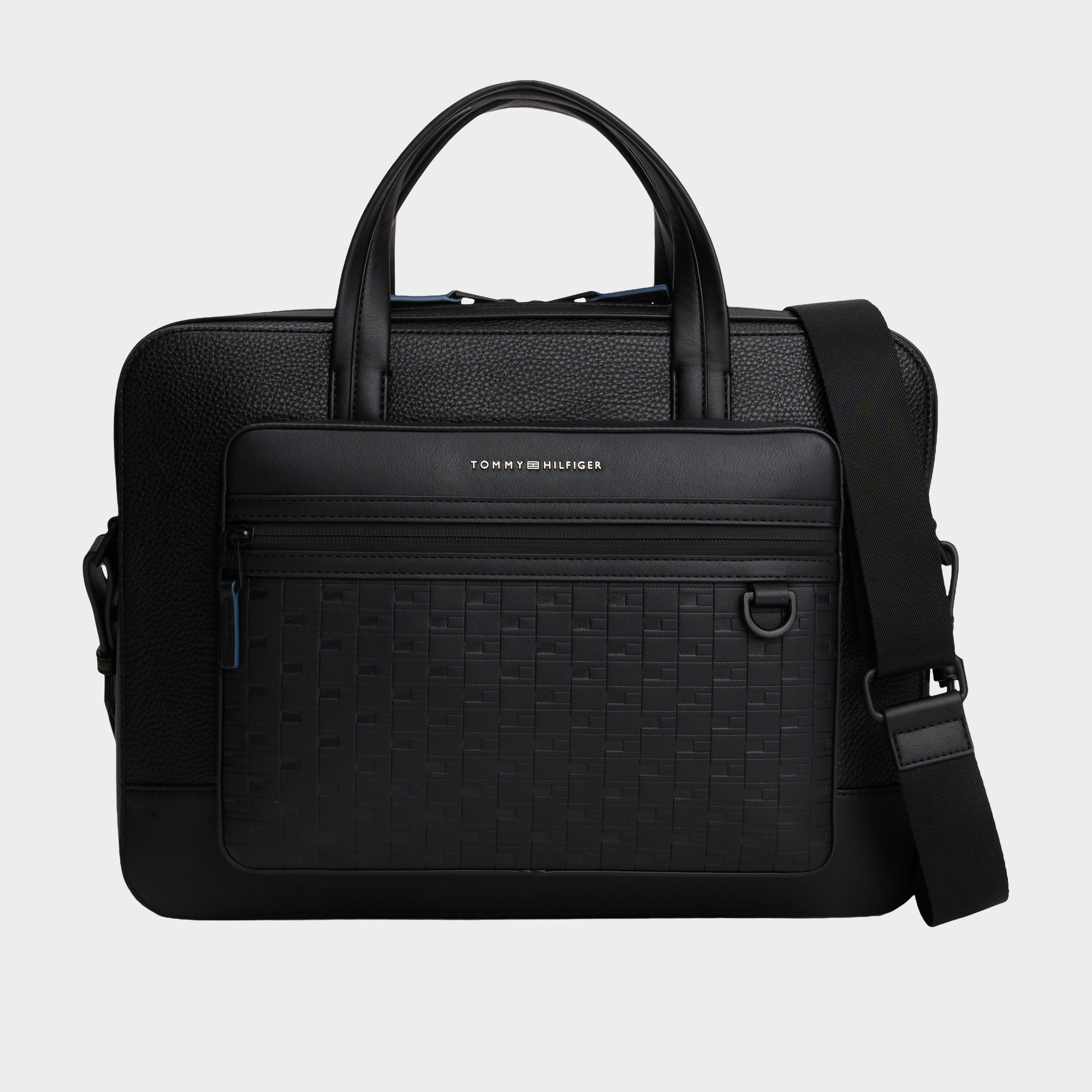 Modern Repeat Flag Pocket Laptop Bag