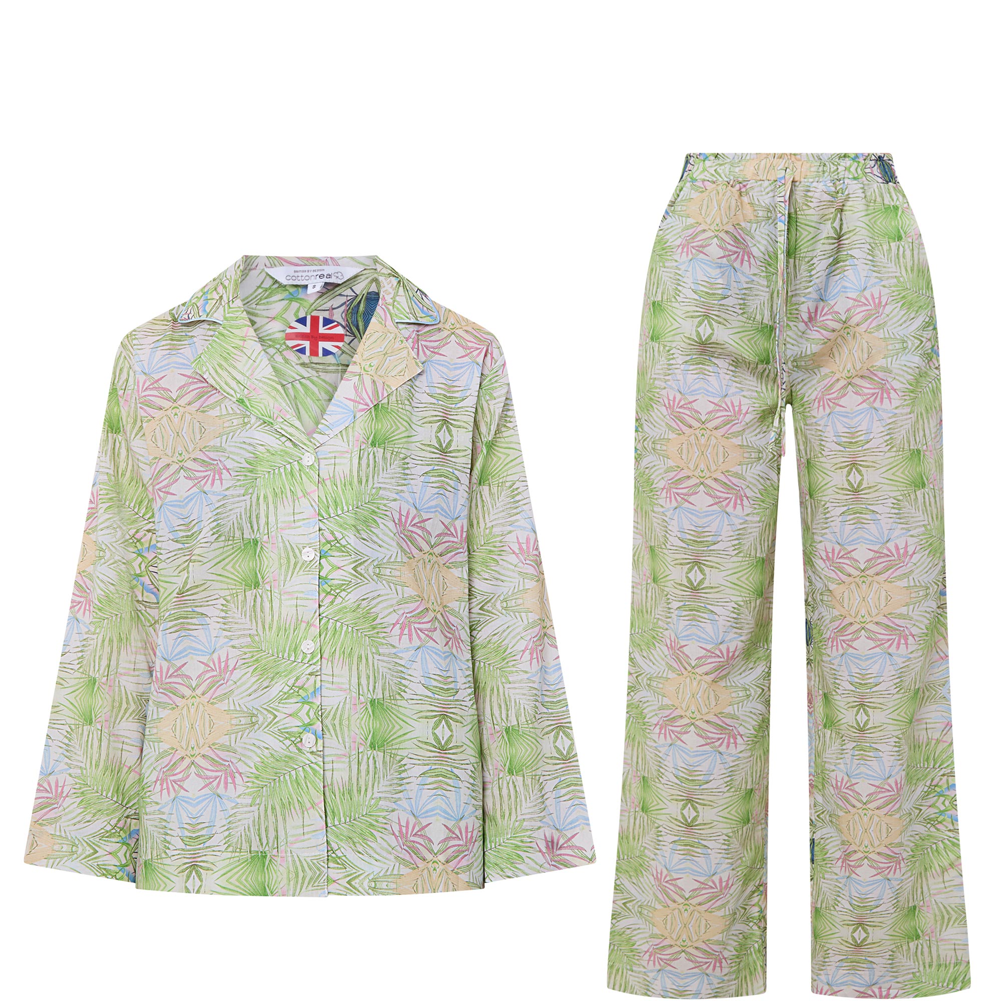 Botanical Print Pyjama Set