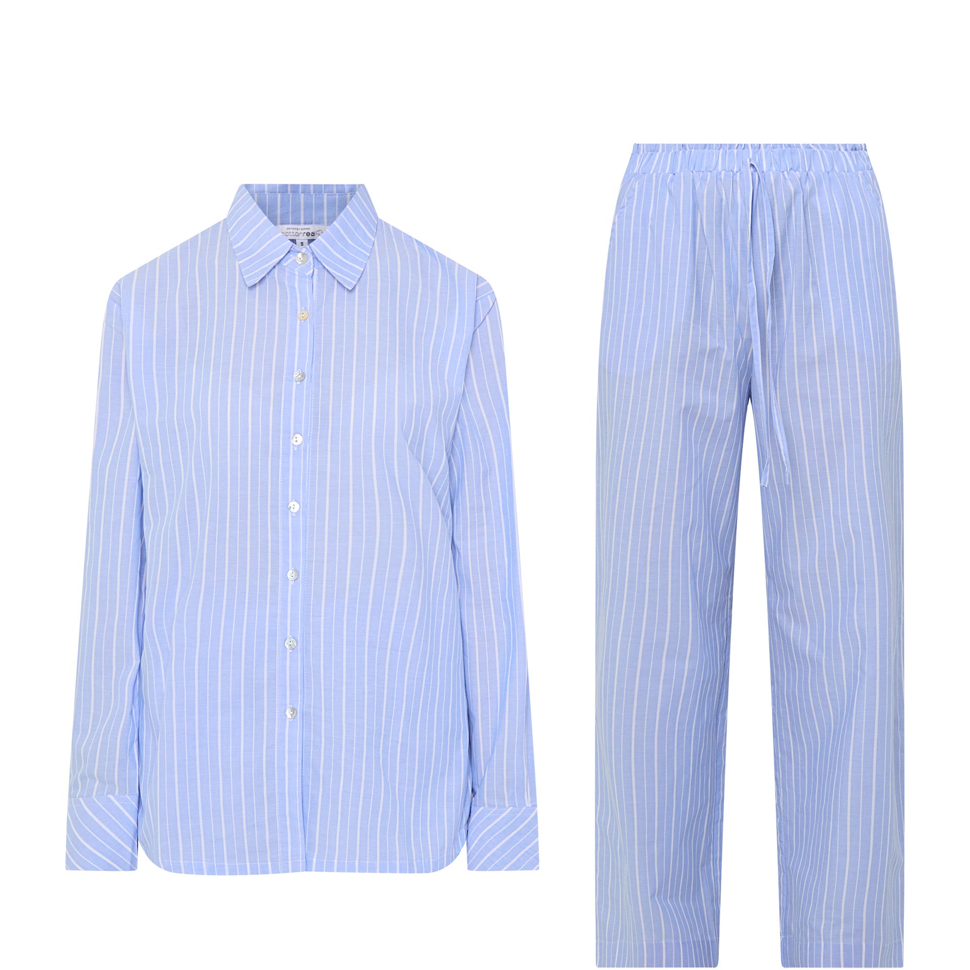 Chalk Stripe Pyjama Set