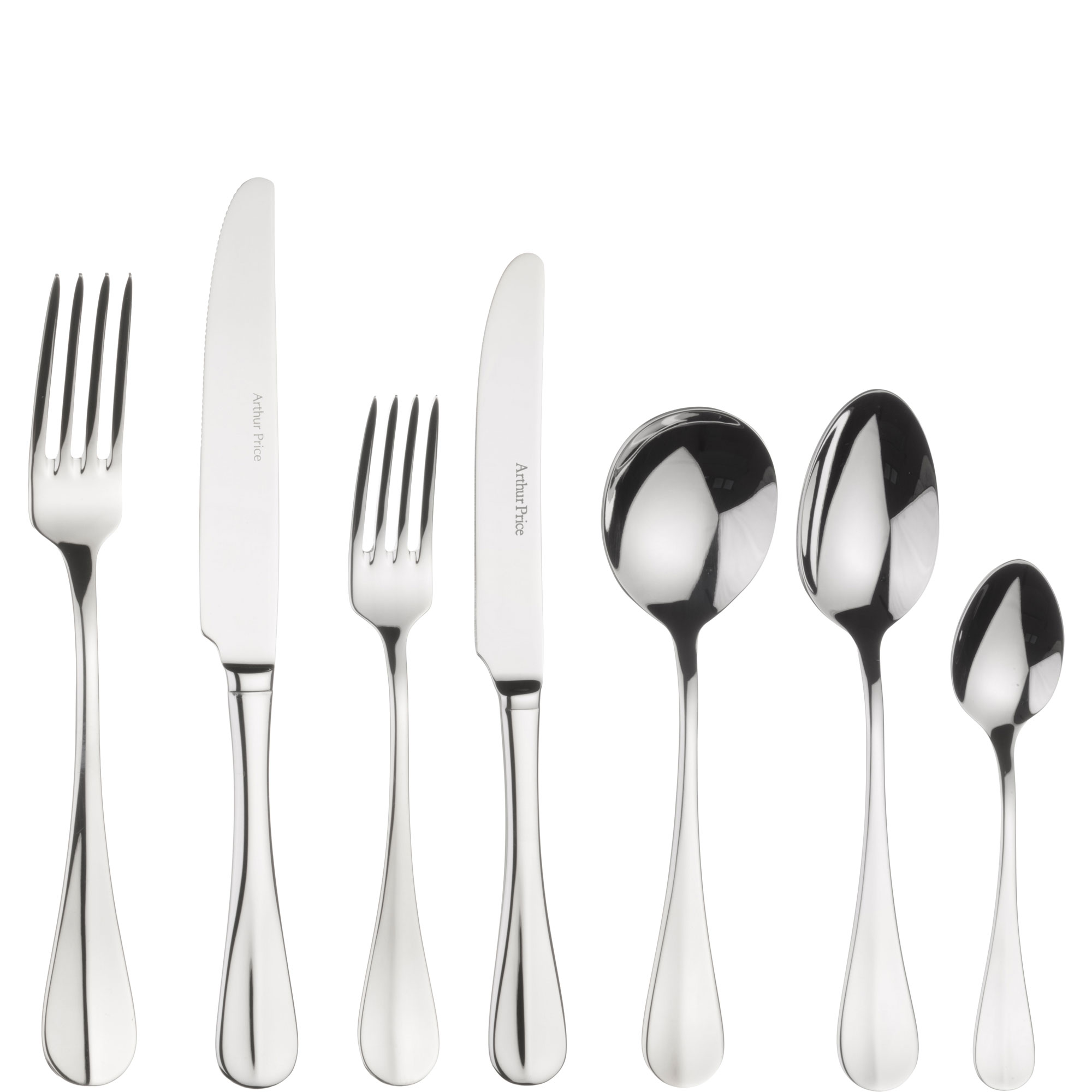Baguette Cutlery Set, 42-Piece