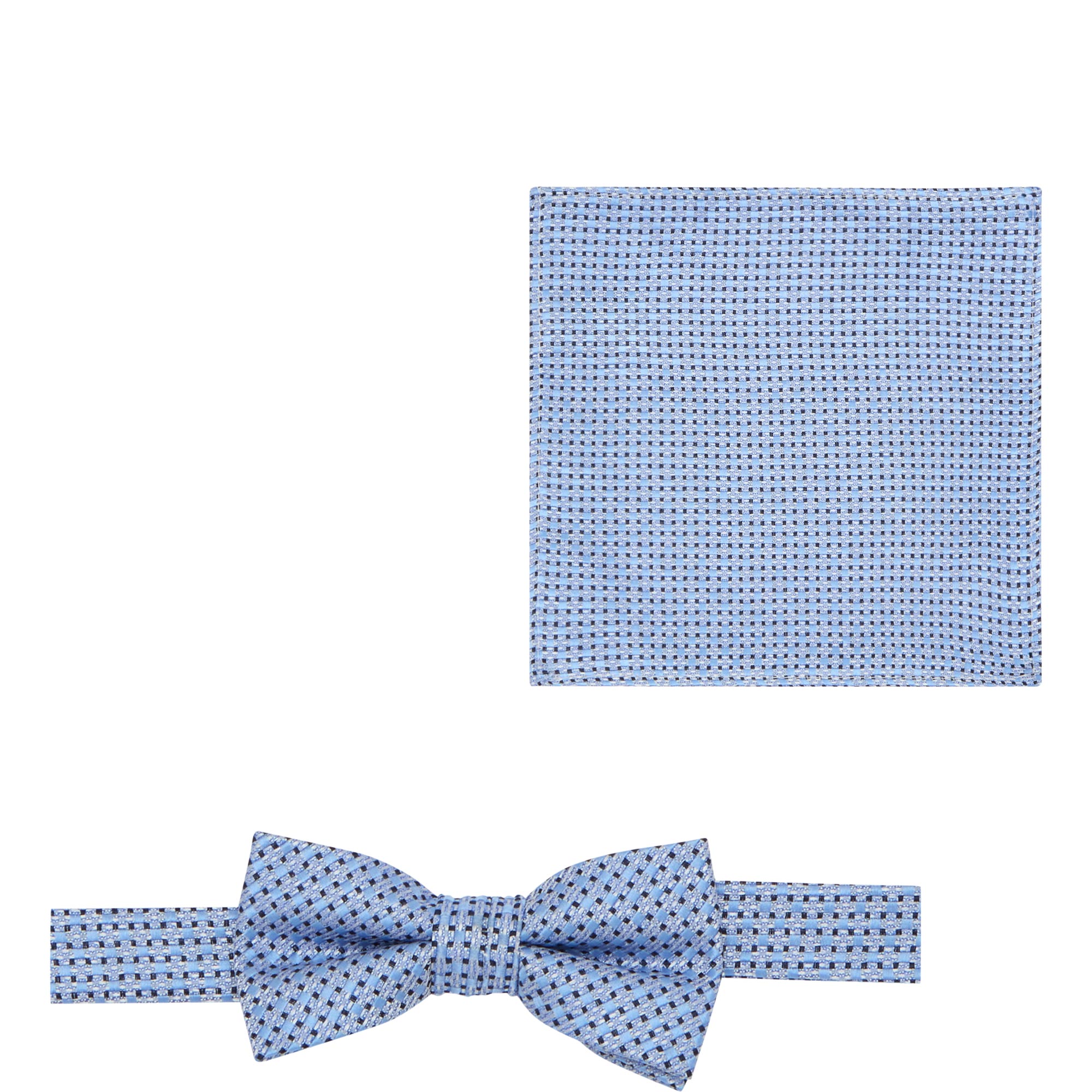 Polka Dot Bow Tie & Pocket Square Set