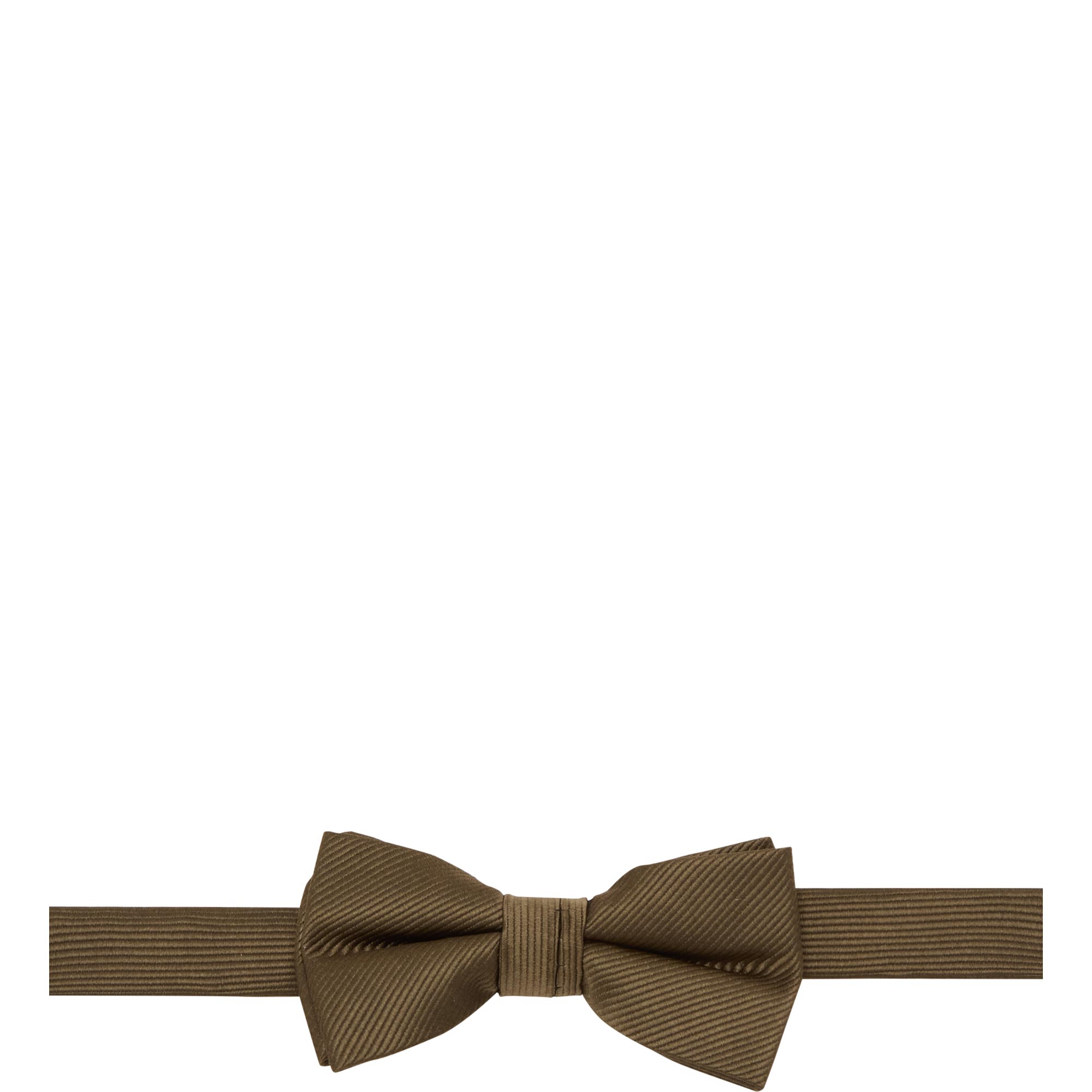 Rib Weave Pre-Tied Bow Tie