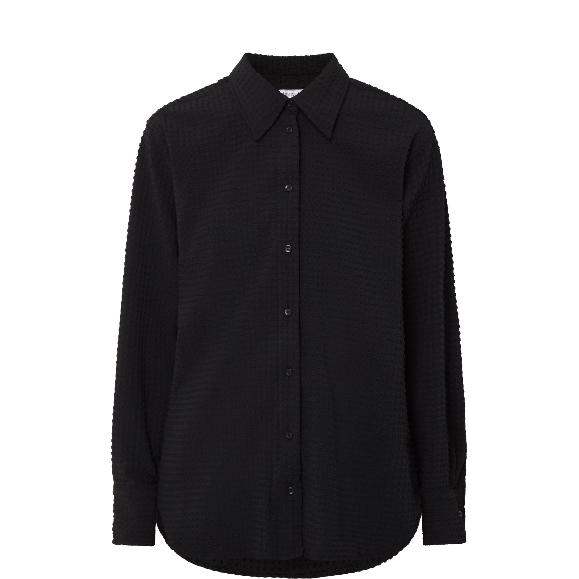 Textured Oversized Shirt