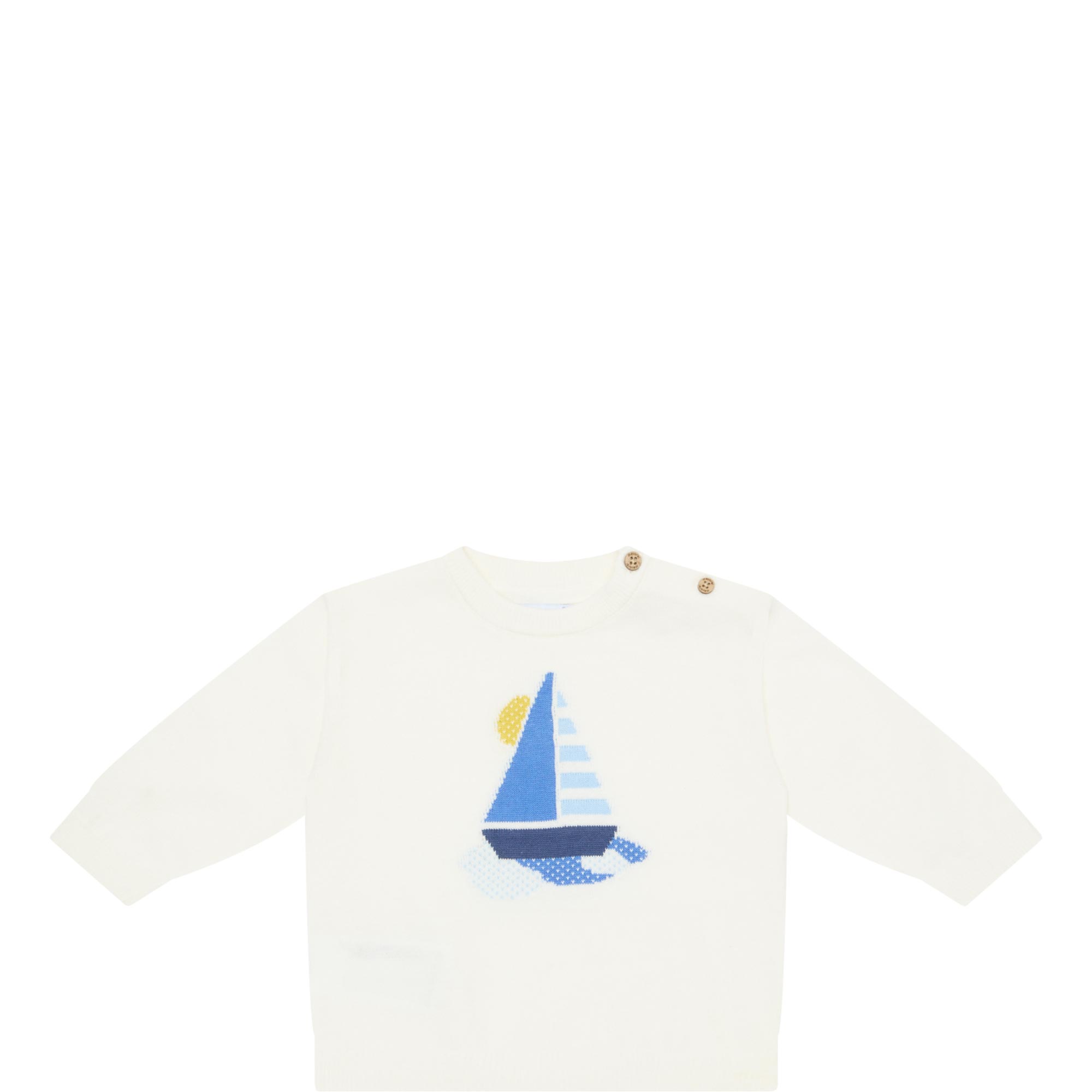 Intarsia Boat Sweater