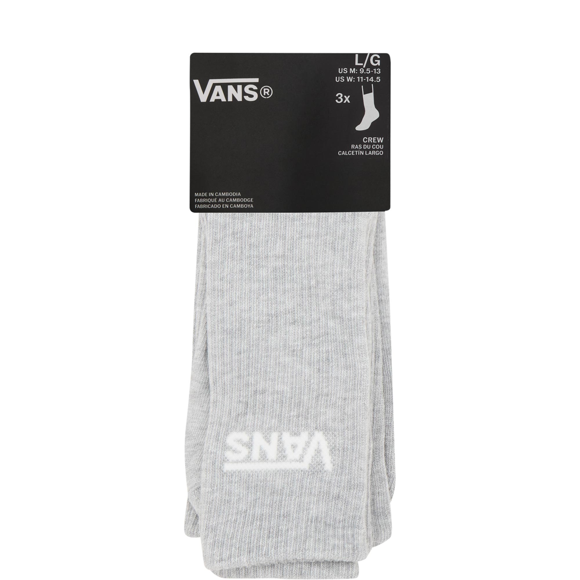 Three-Pack Classic Logo Crew Socks