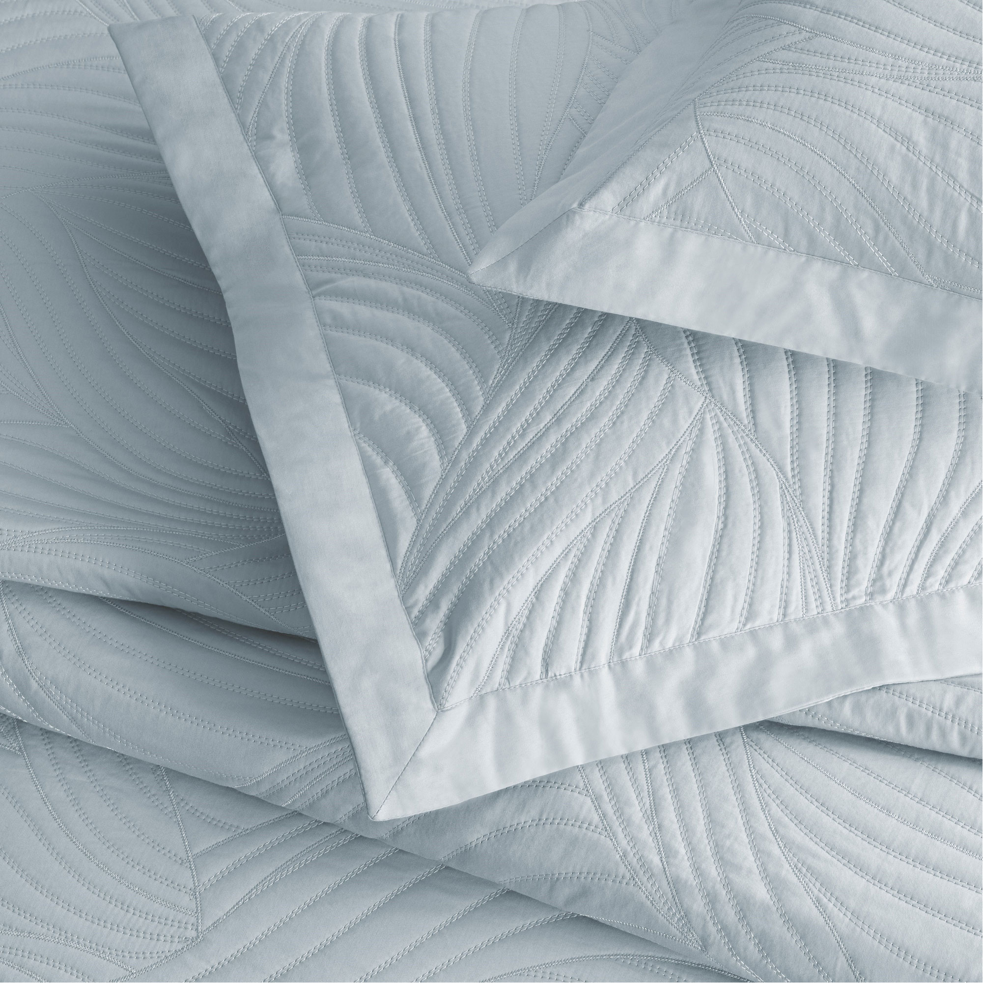 Valois Cotton Sateen Quilted Pillow