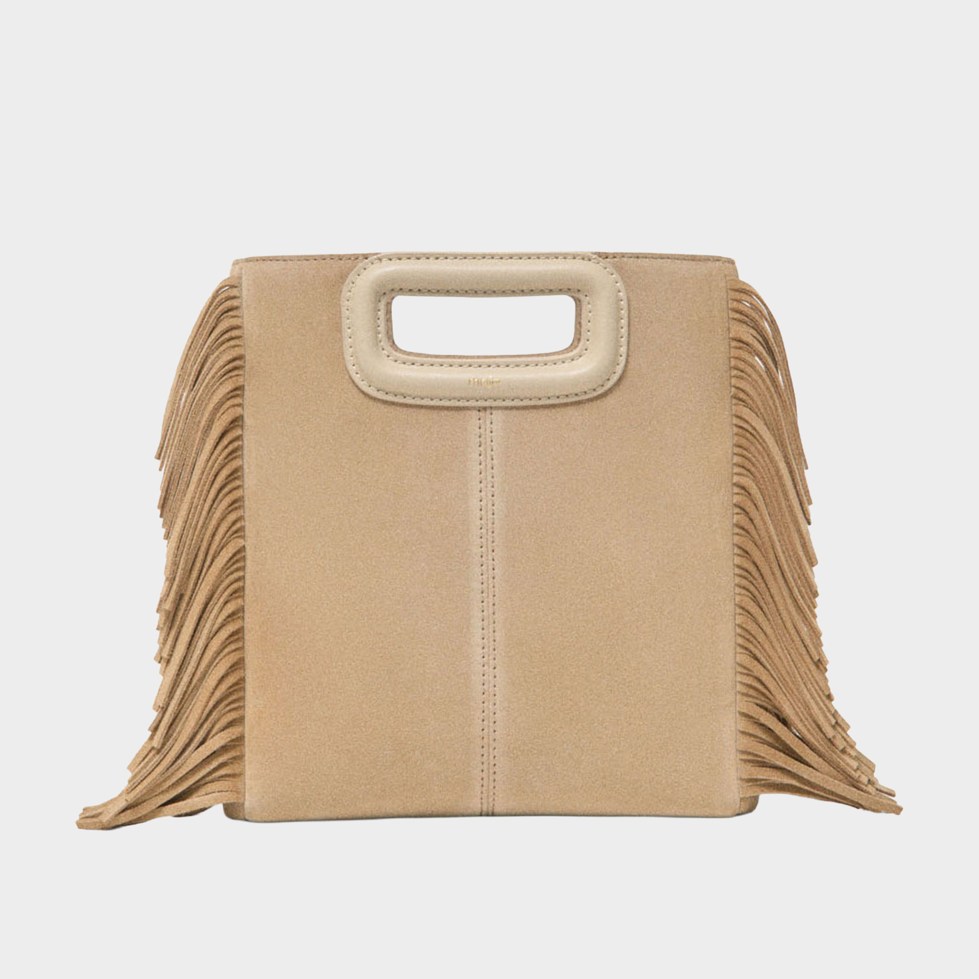 Fringe M Suede Bag