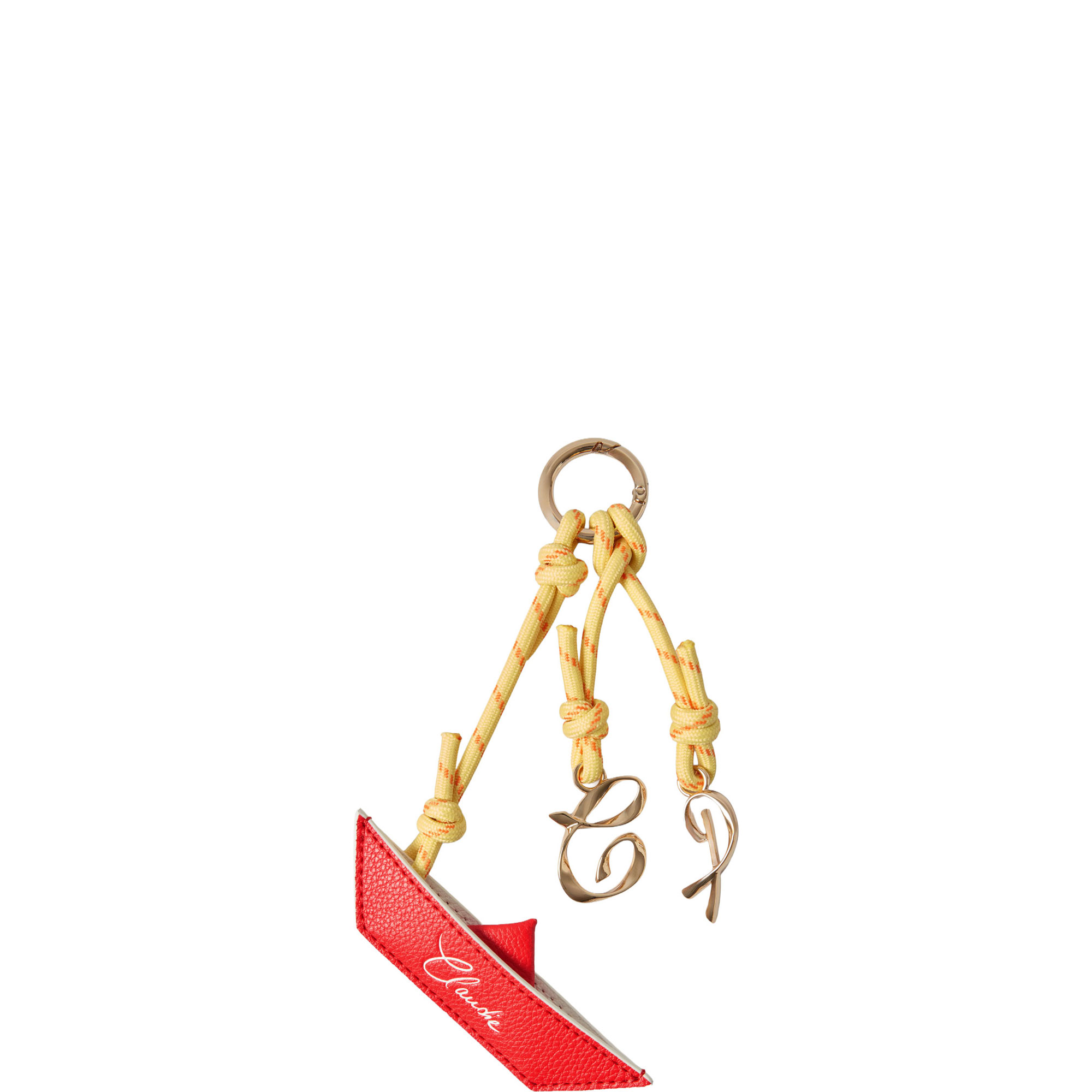 Logo Letter Keyring