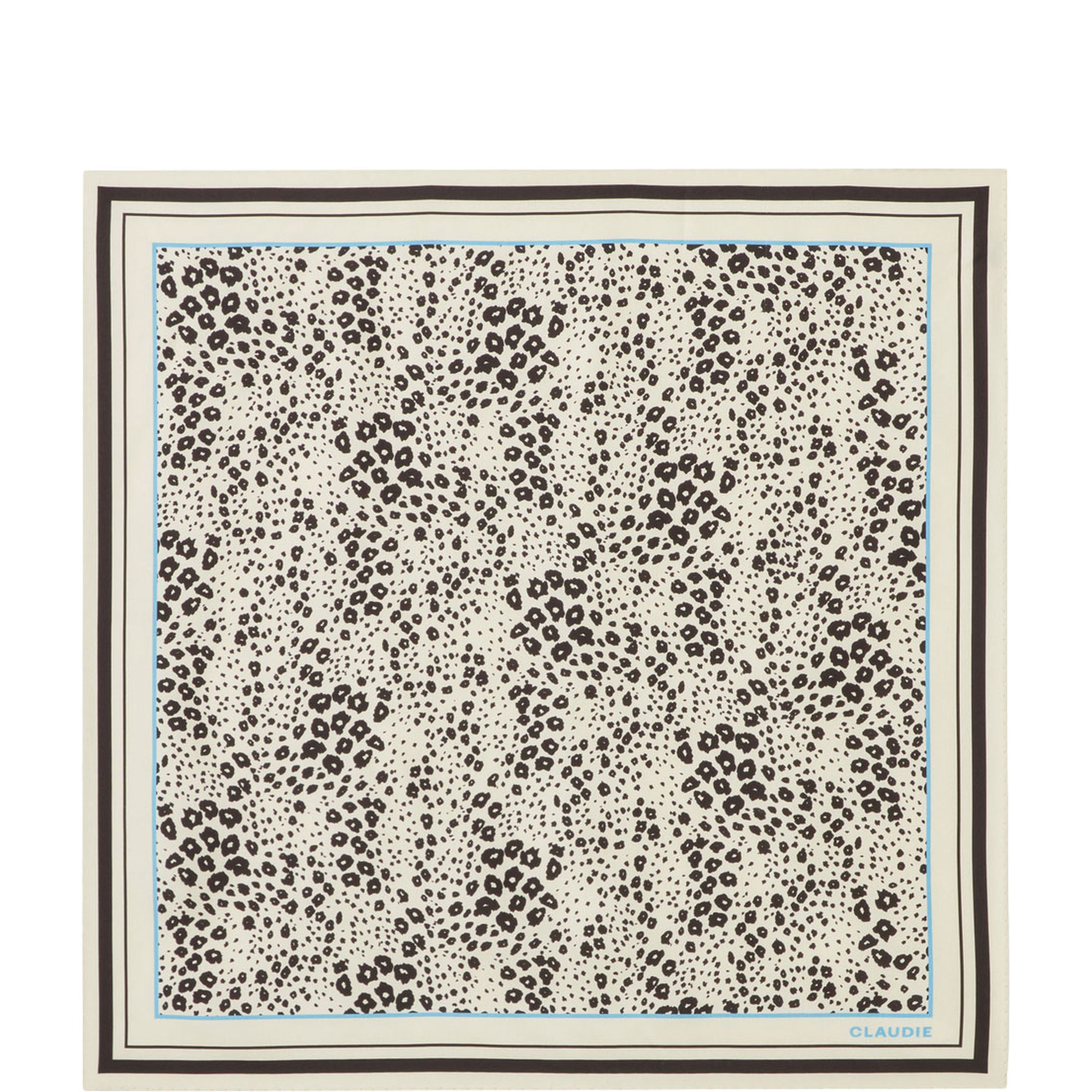 Leopard Silk Square Scarf
