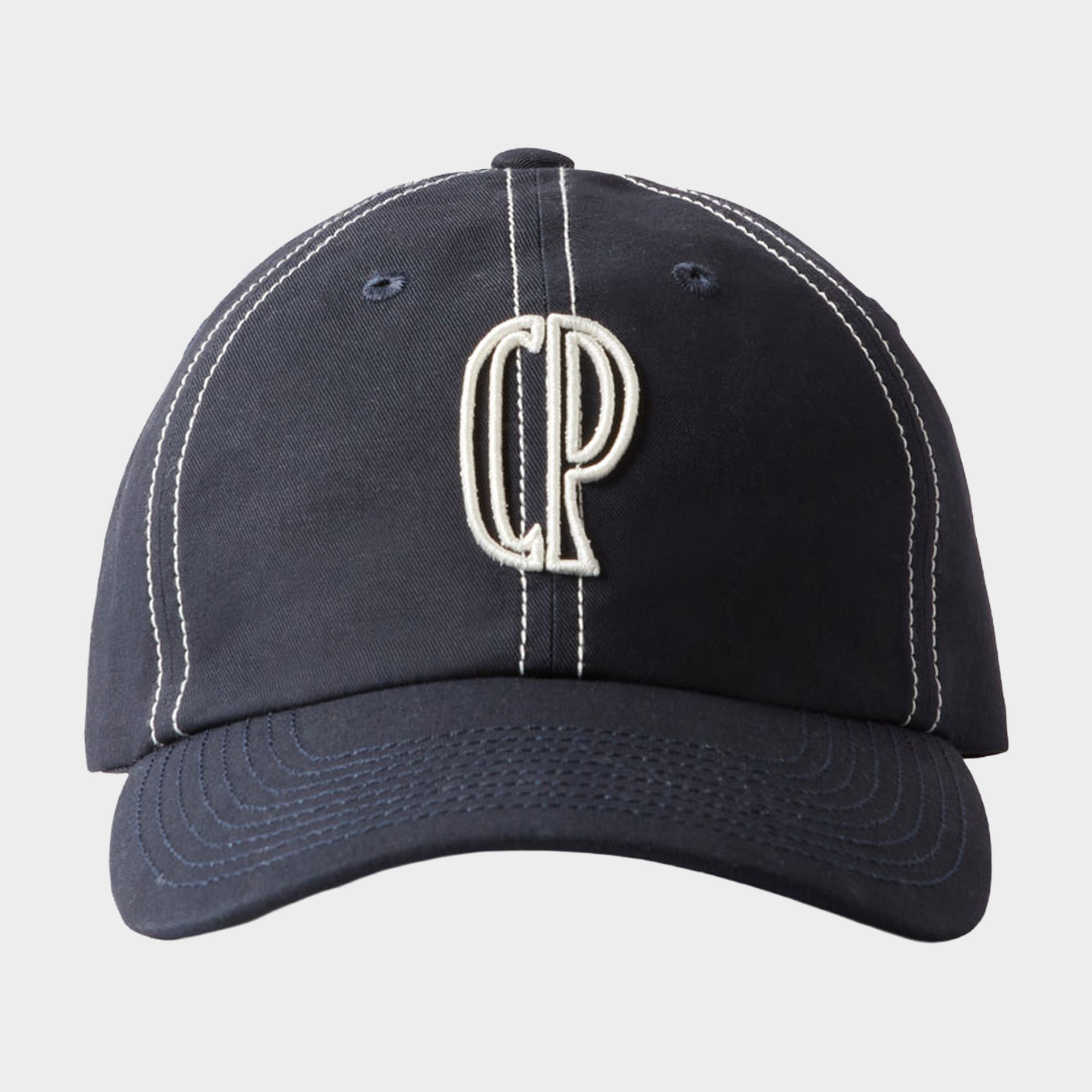 Embroidered Monogram Logo Cap