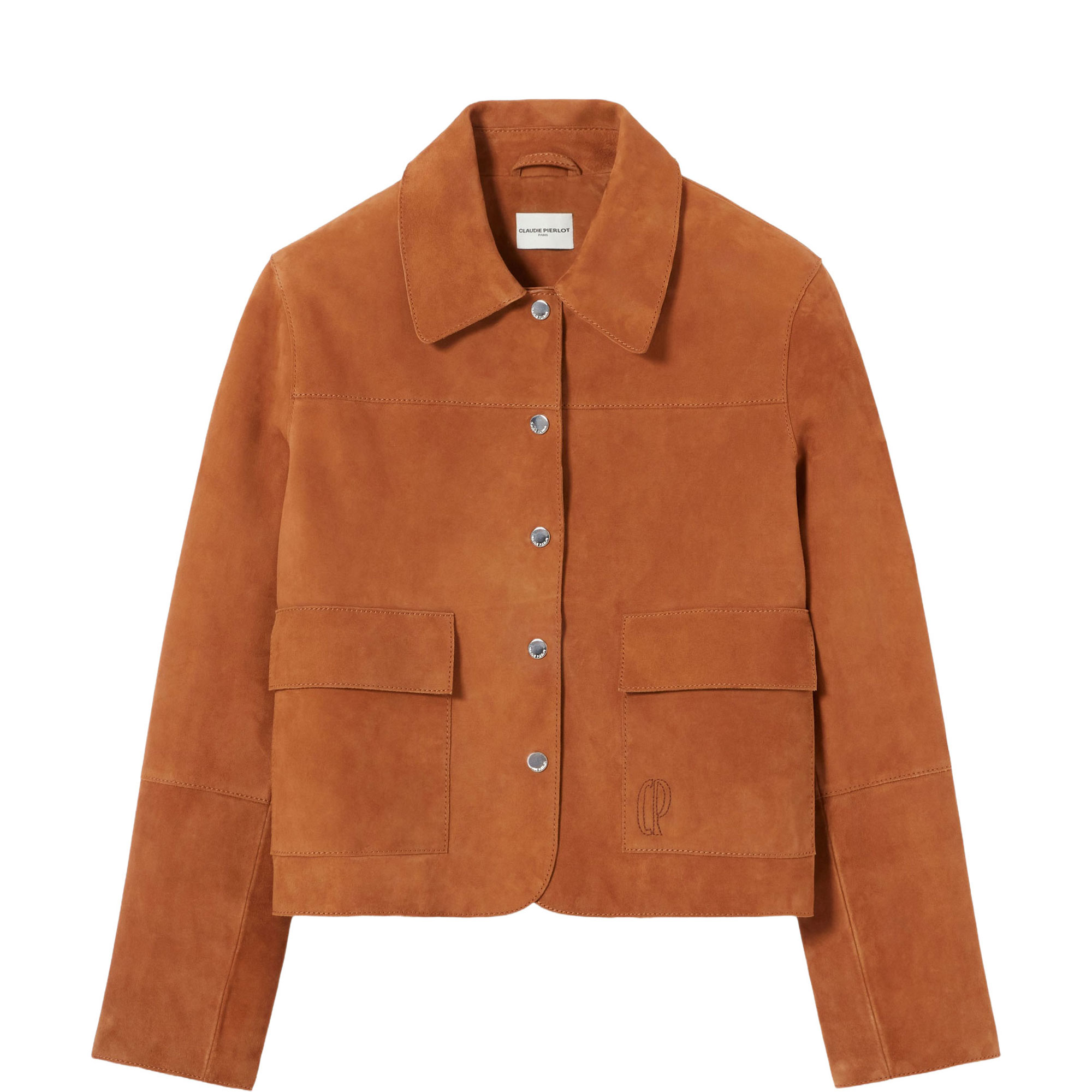 Suede Patch Pocket Jacket