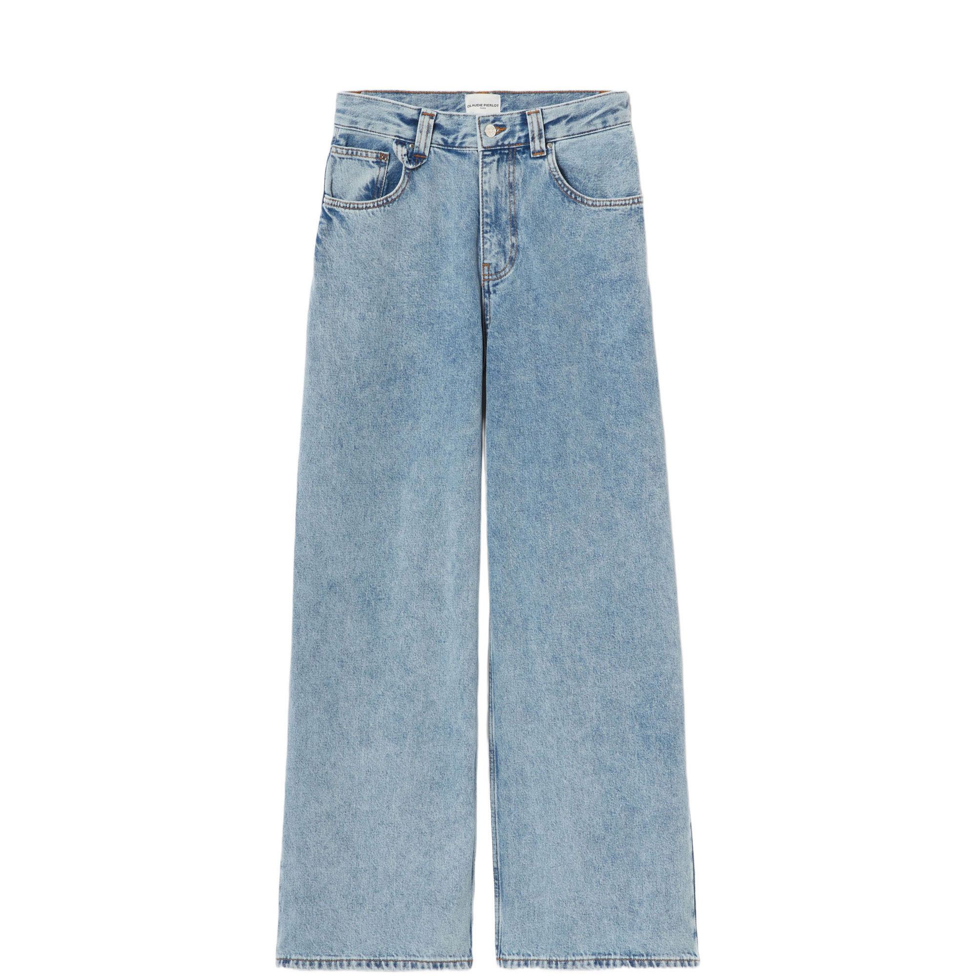 Denim Wide Leg Jeans