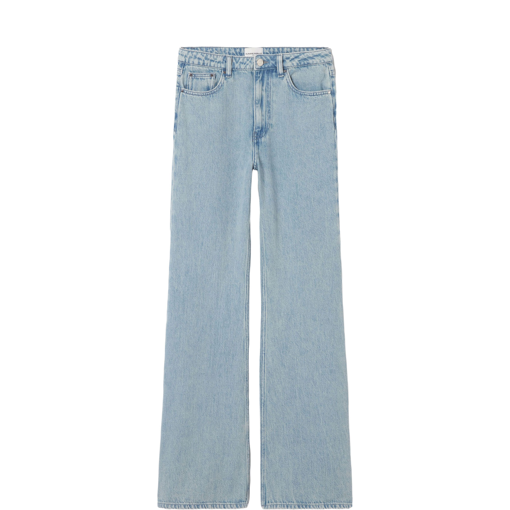 High-Rise Denim Flared Jeans