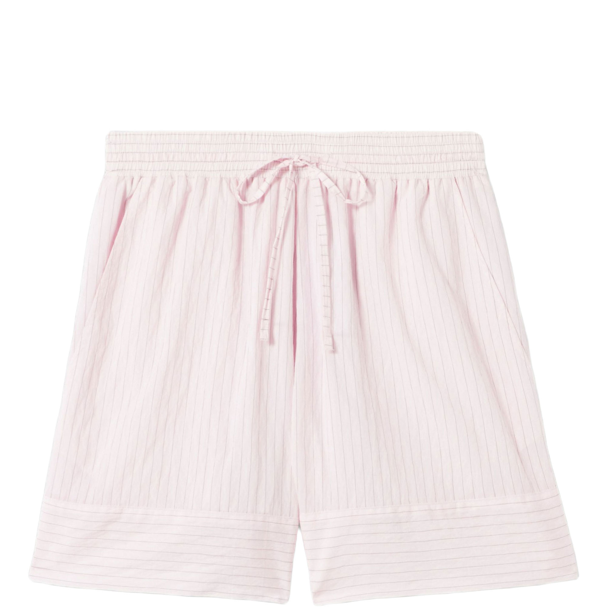 Striped Drawstring Shorts