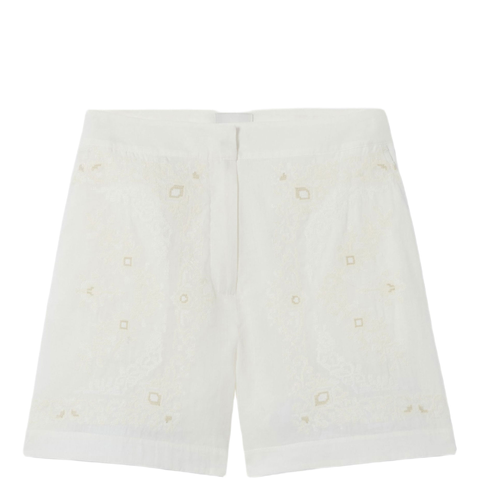 Embroidered Logo Shorts