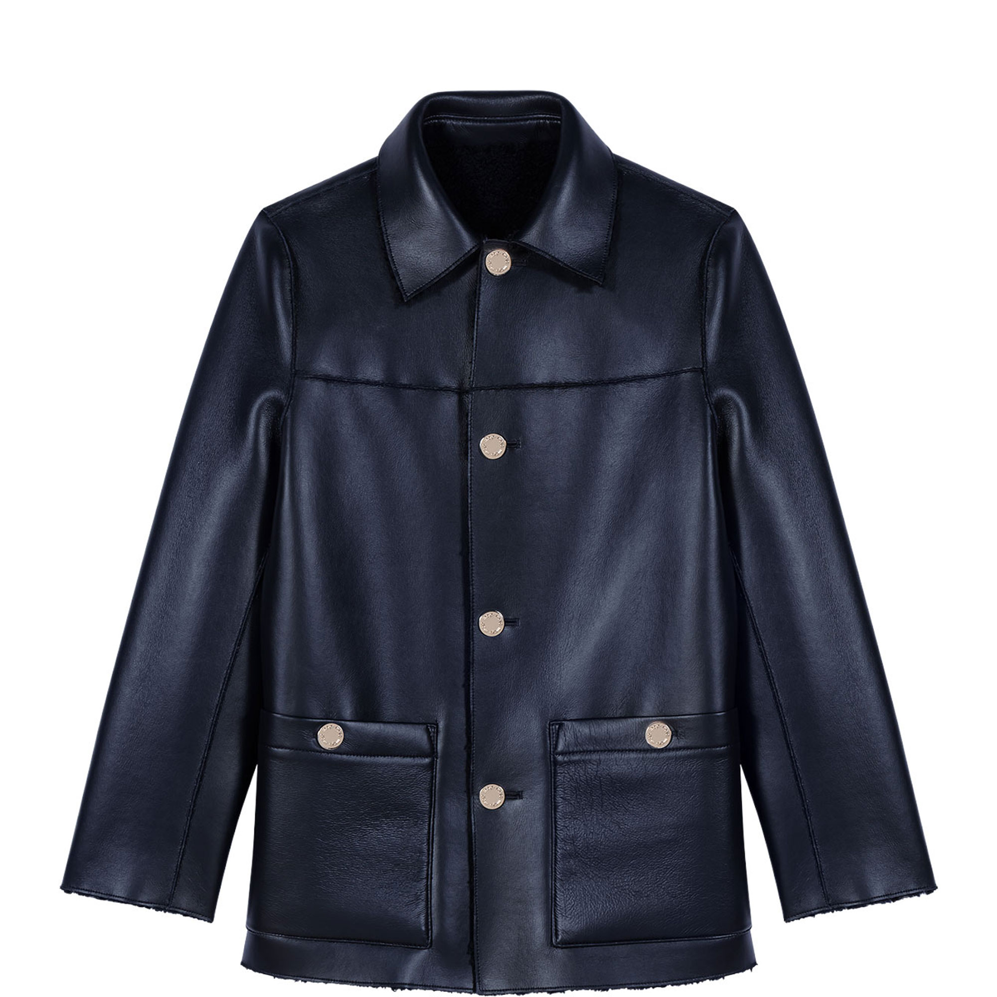 Reversible Faux Shearling Coat