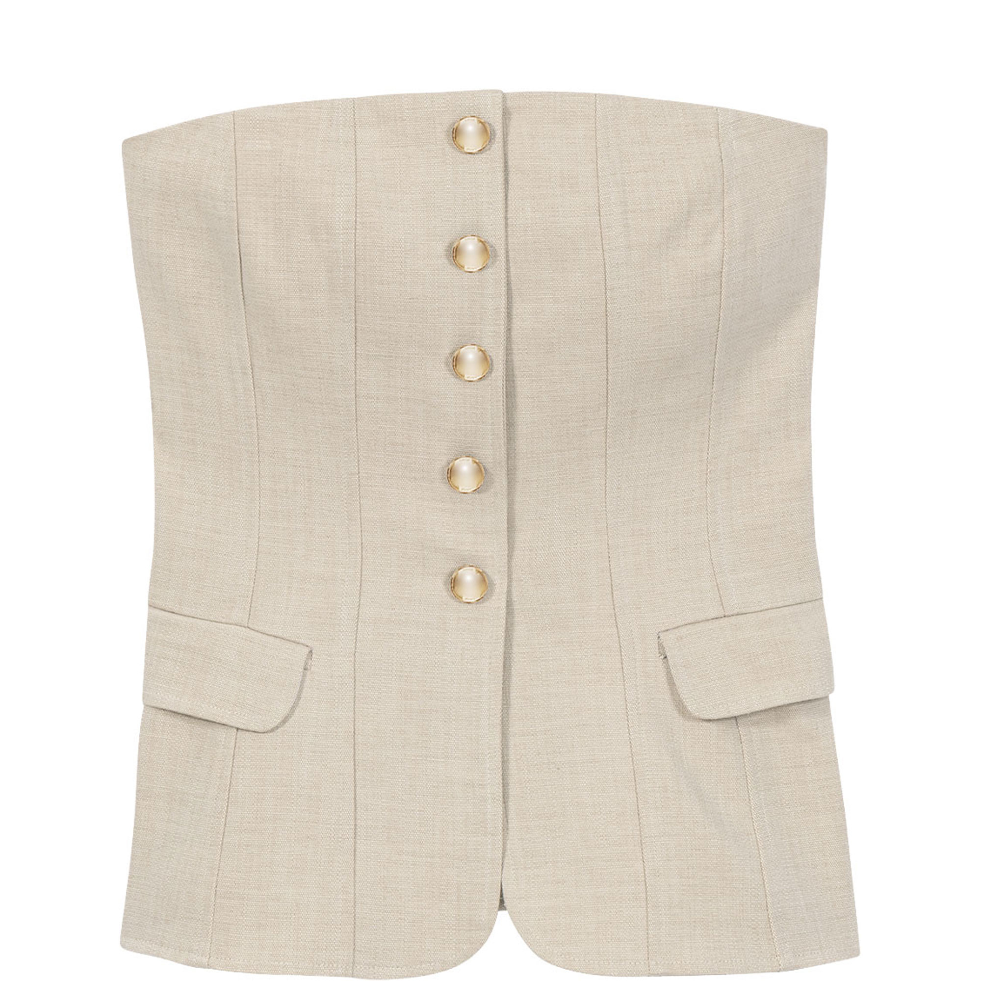 Tailored Bustier Top