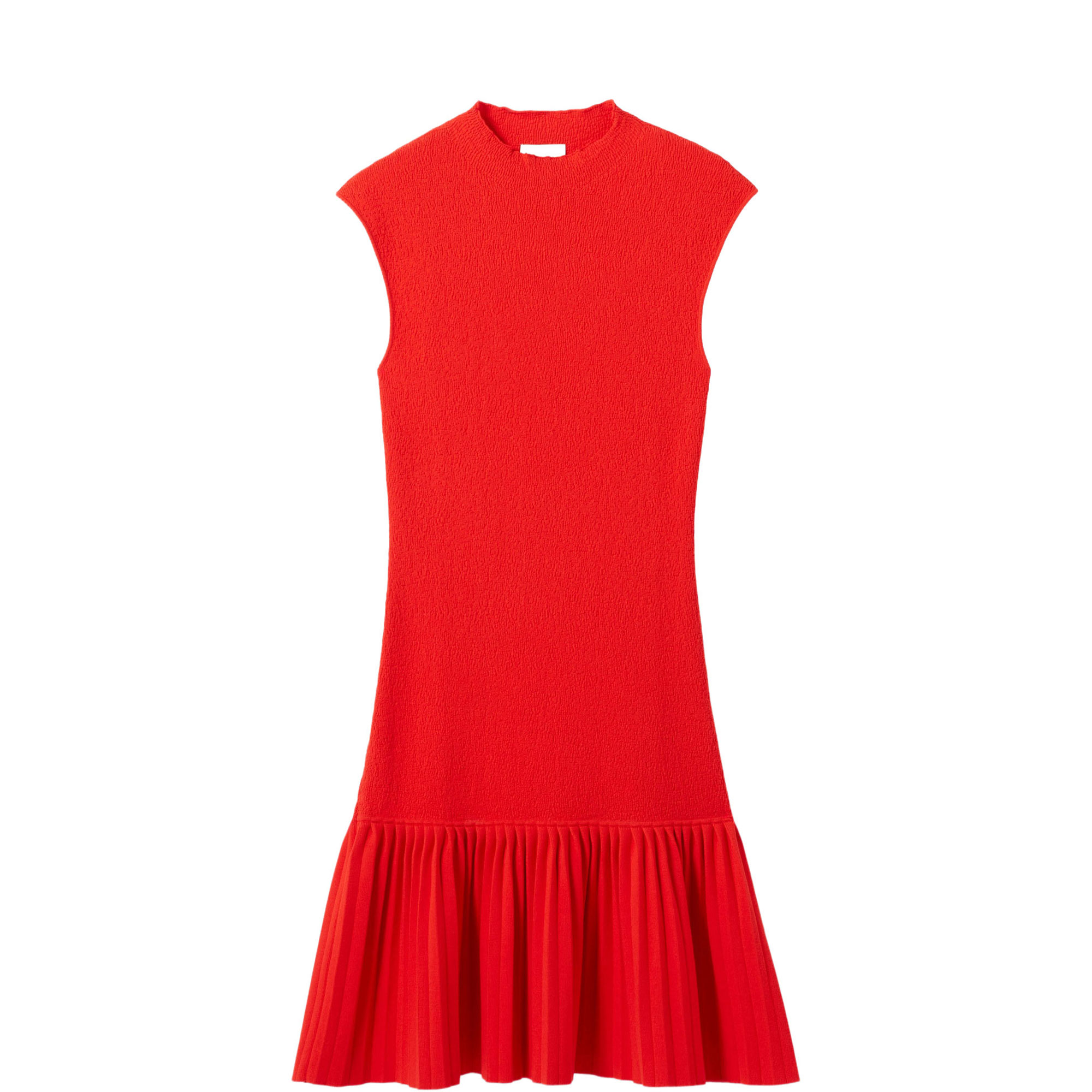 Pleated Mini Dress
