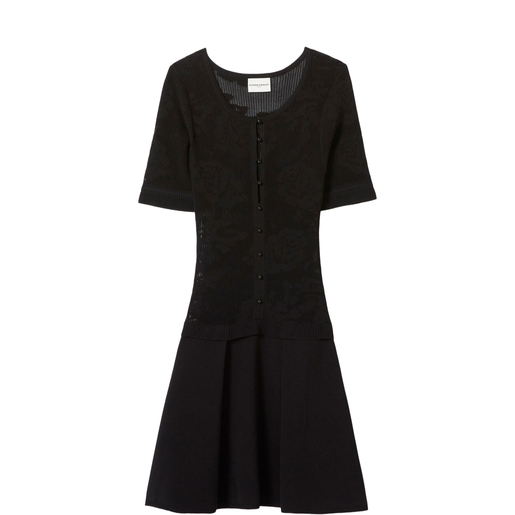 Lace Hybrid Mini Dress