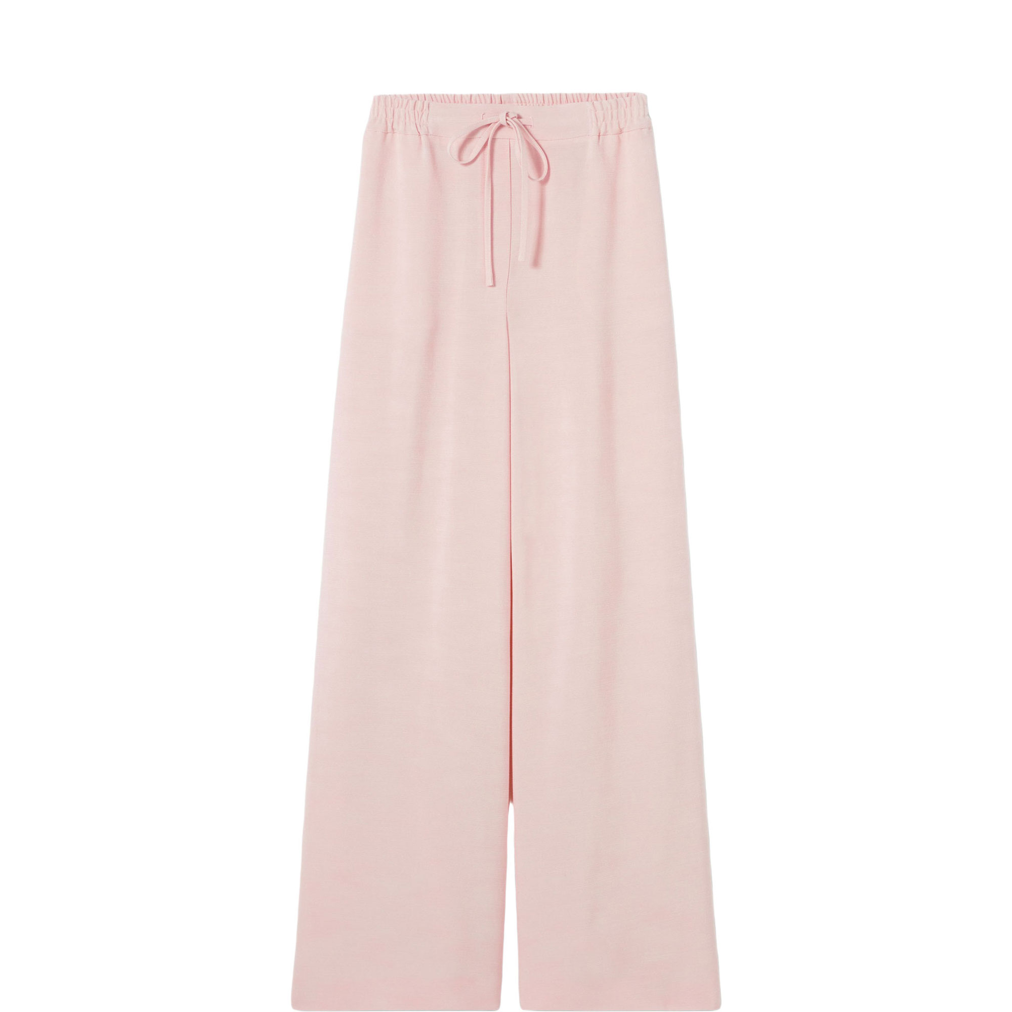Drawstring Wide Leg Trousers
