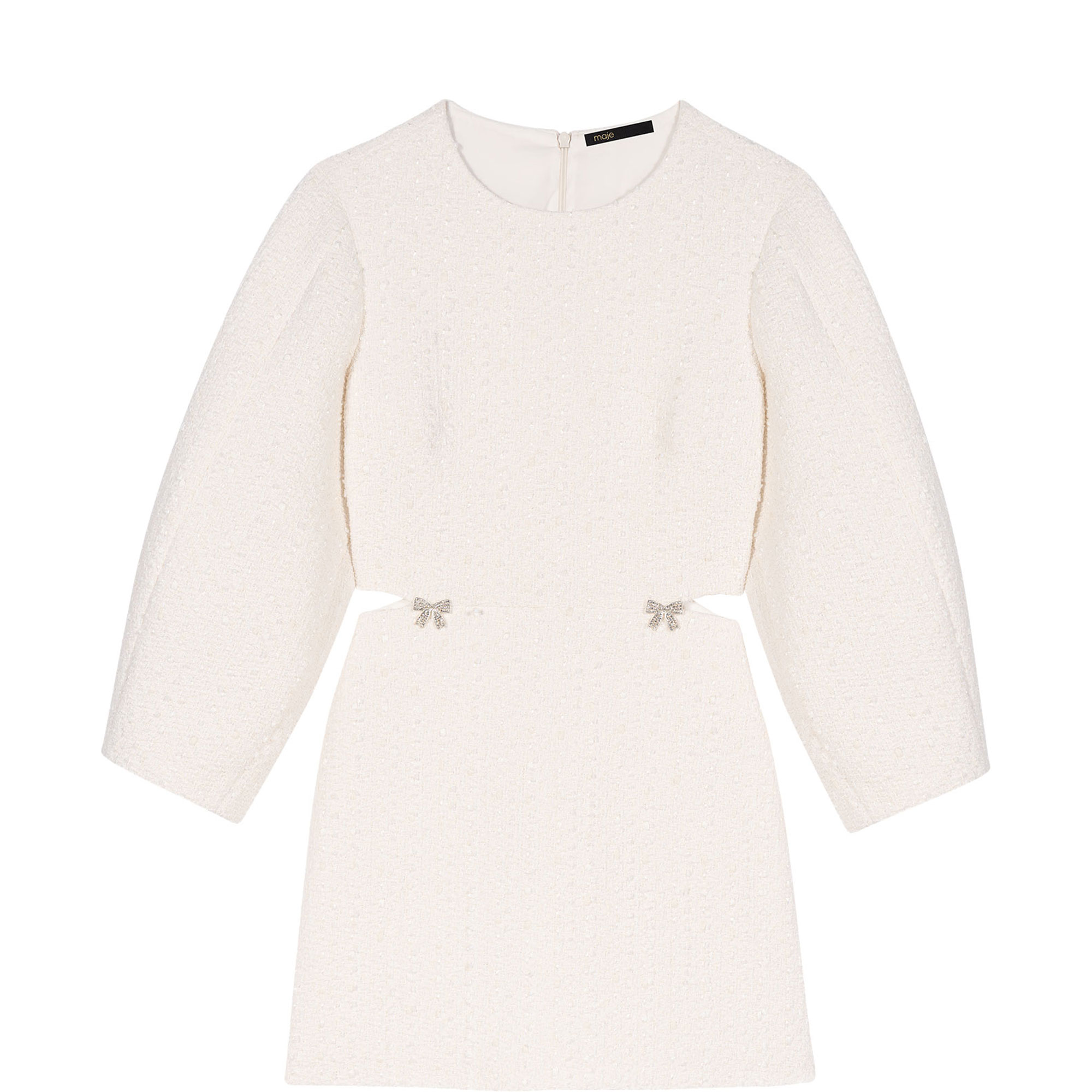 Bow Cut-Out Mini Dress