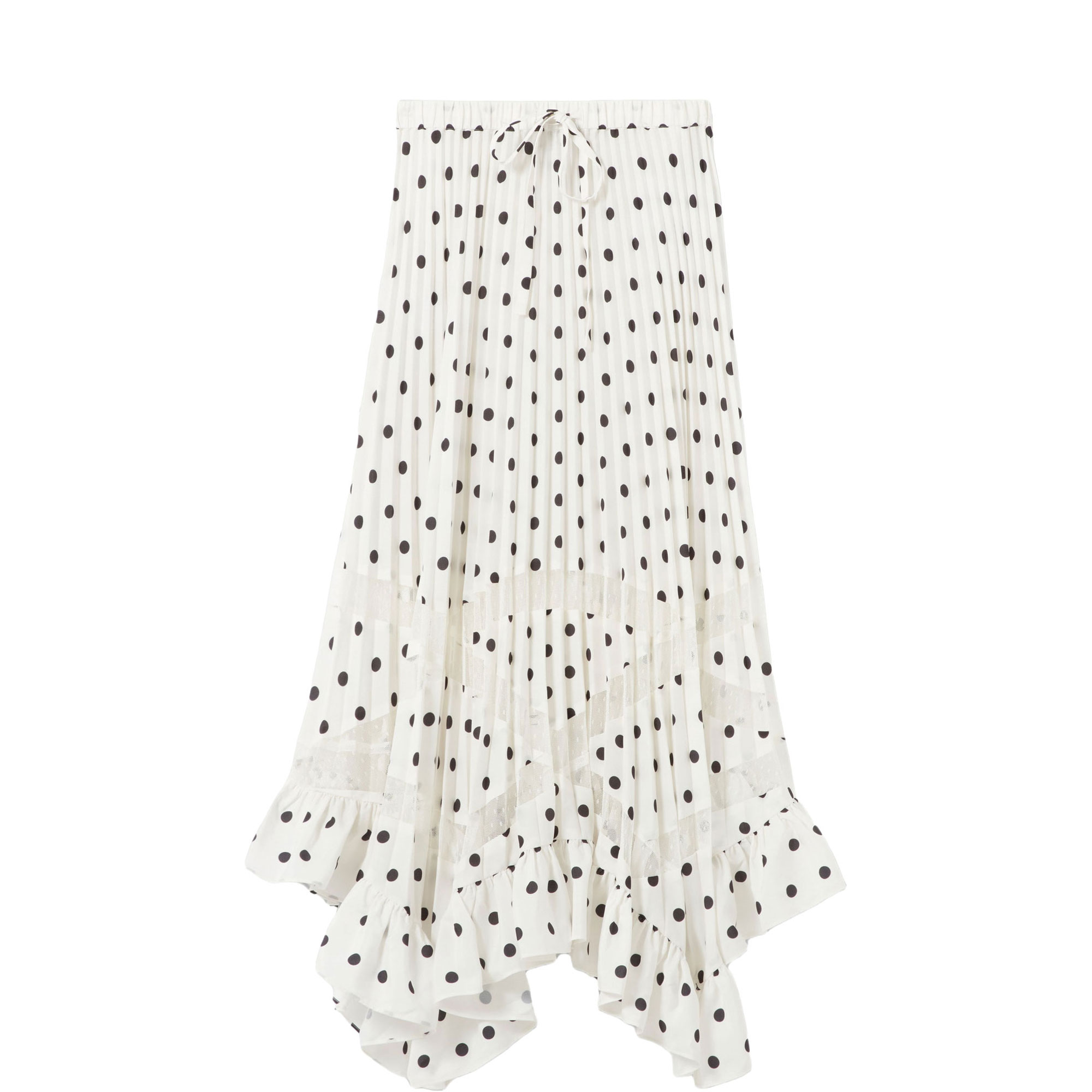 Polka Dot Ruffle Skirt